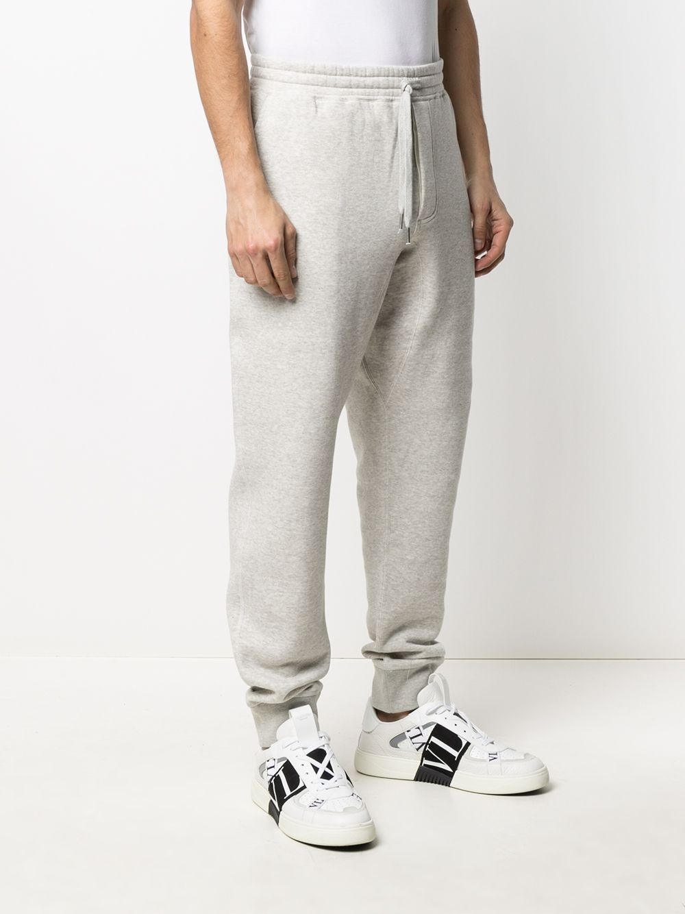 drawstring-waist track pants - 3