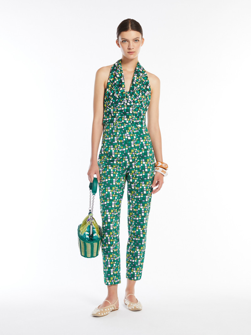 WEEKEND Max Mara DEREMI Cotton-poplin top outlook