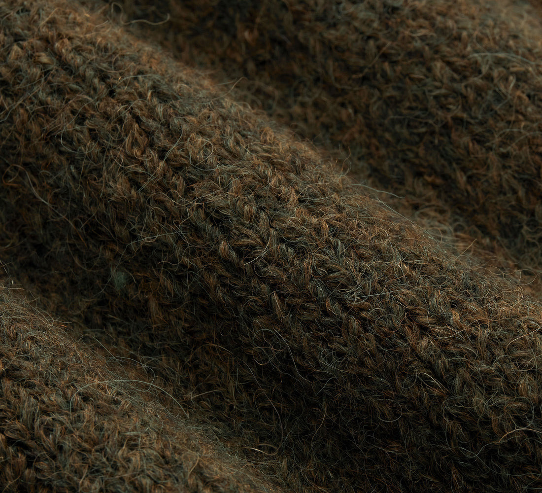 Alpaca Crewneck - Forest - 5