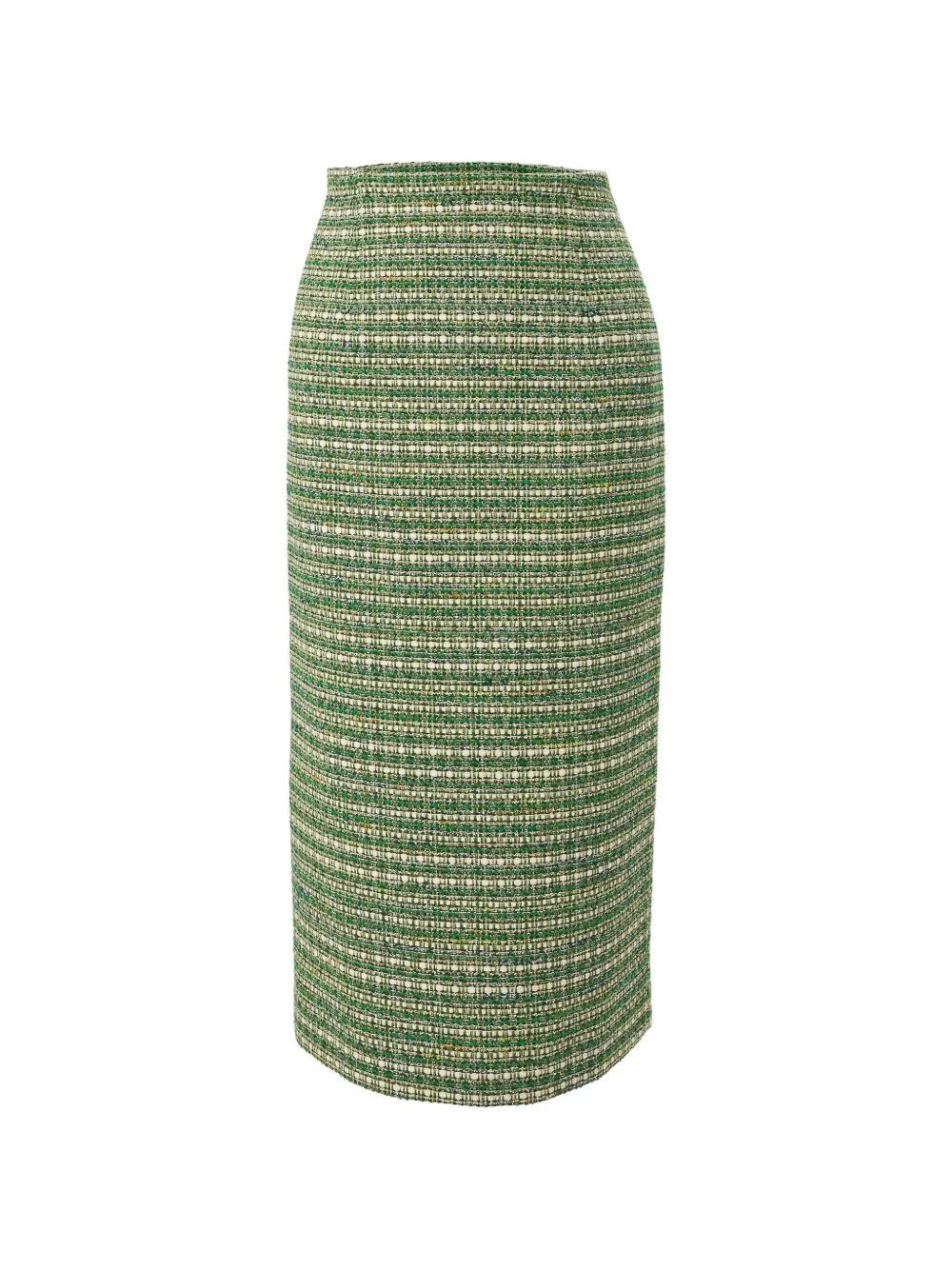tweed pencil midi skirt - 1