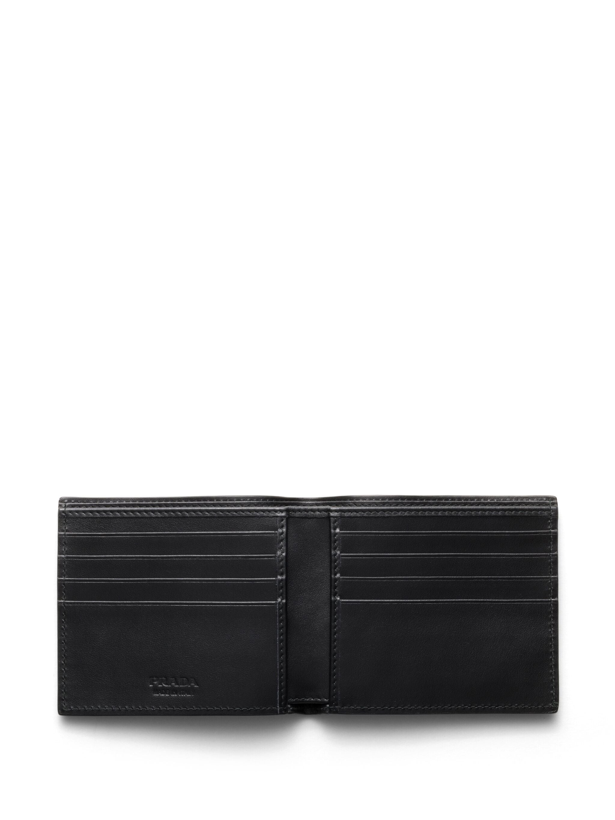 Prada Enamel Triangle-logo Wallet - 2