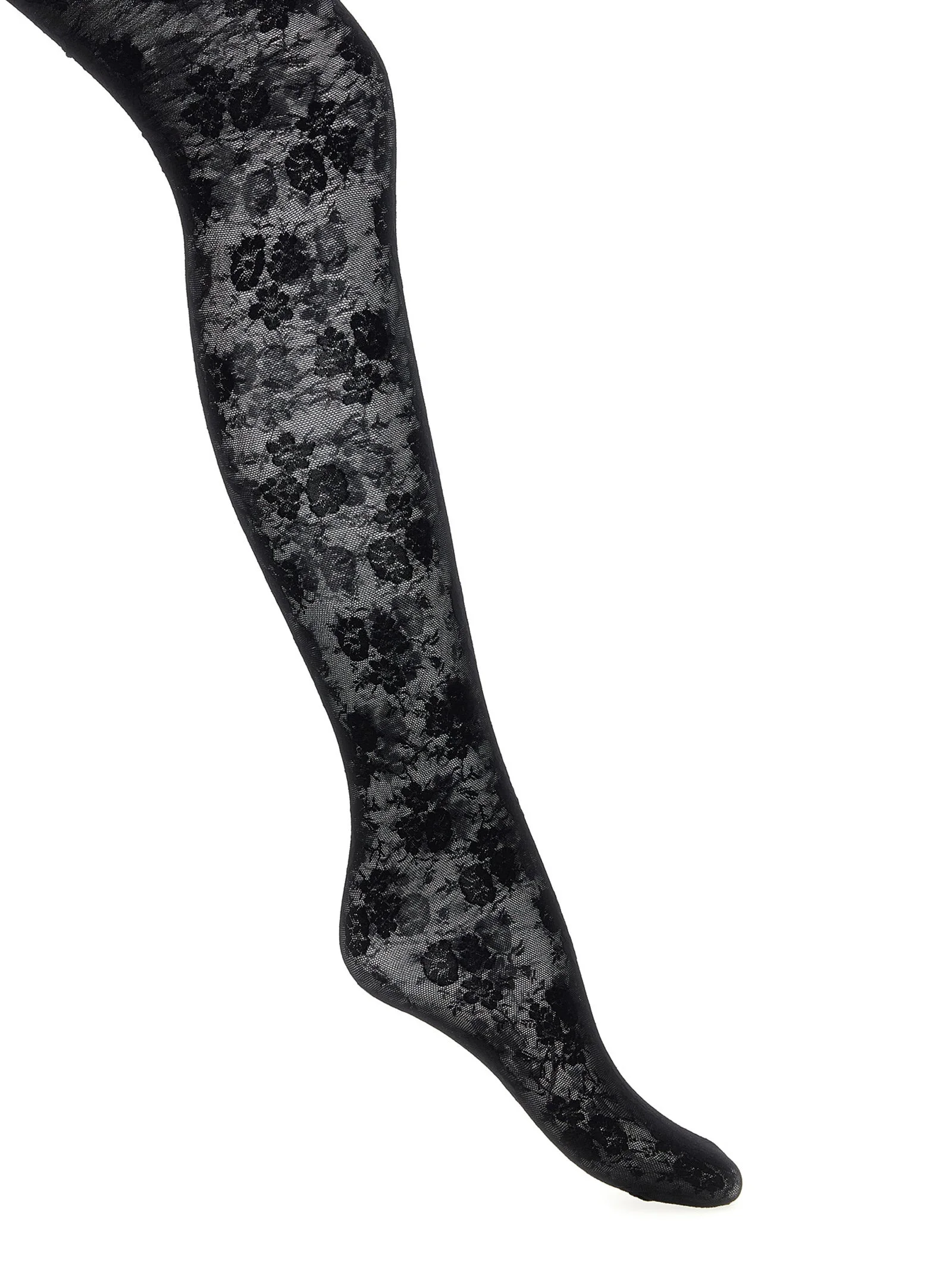 Valentino Garavani Women Valentino Garavani 'Chez Valentino' Lace Tights - 1