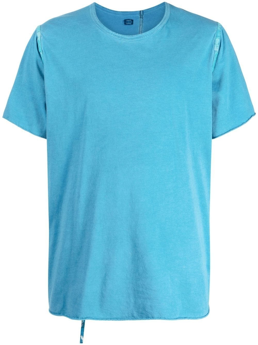 seam-detailing organic-cotton T-shirt - 1