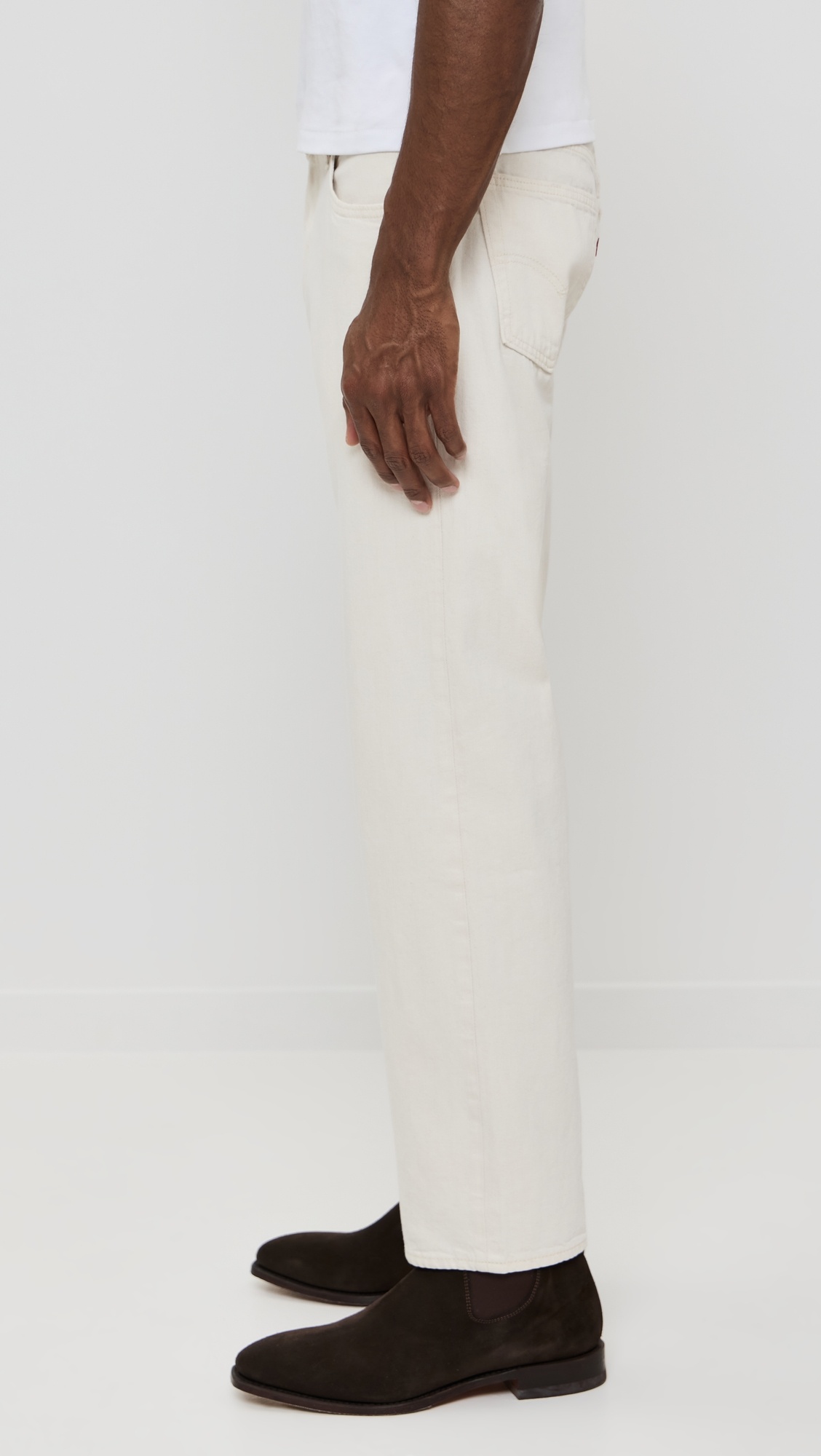 555 Relaxed Straight Linen Blend Jeans - 3