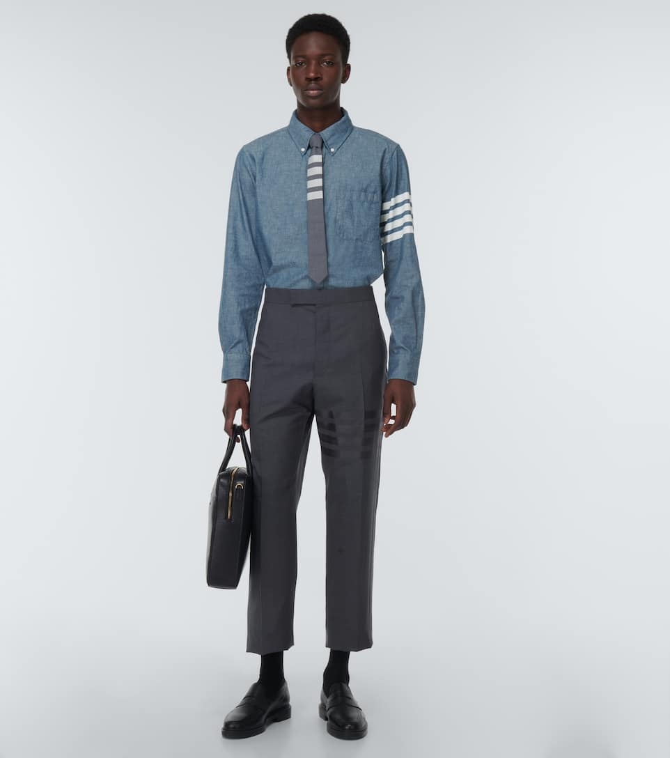 4-Bar chambray shirt - 2