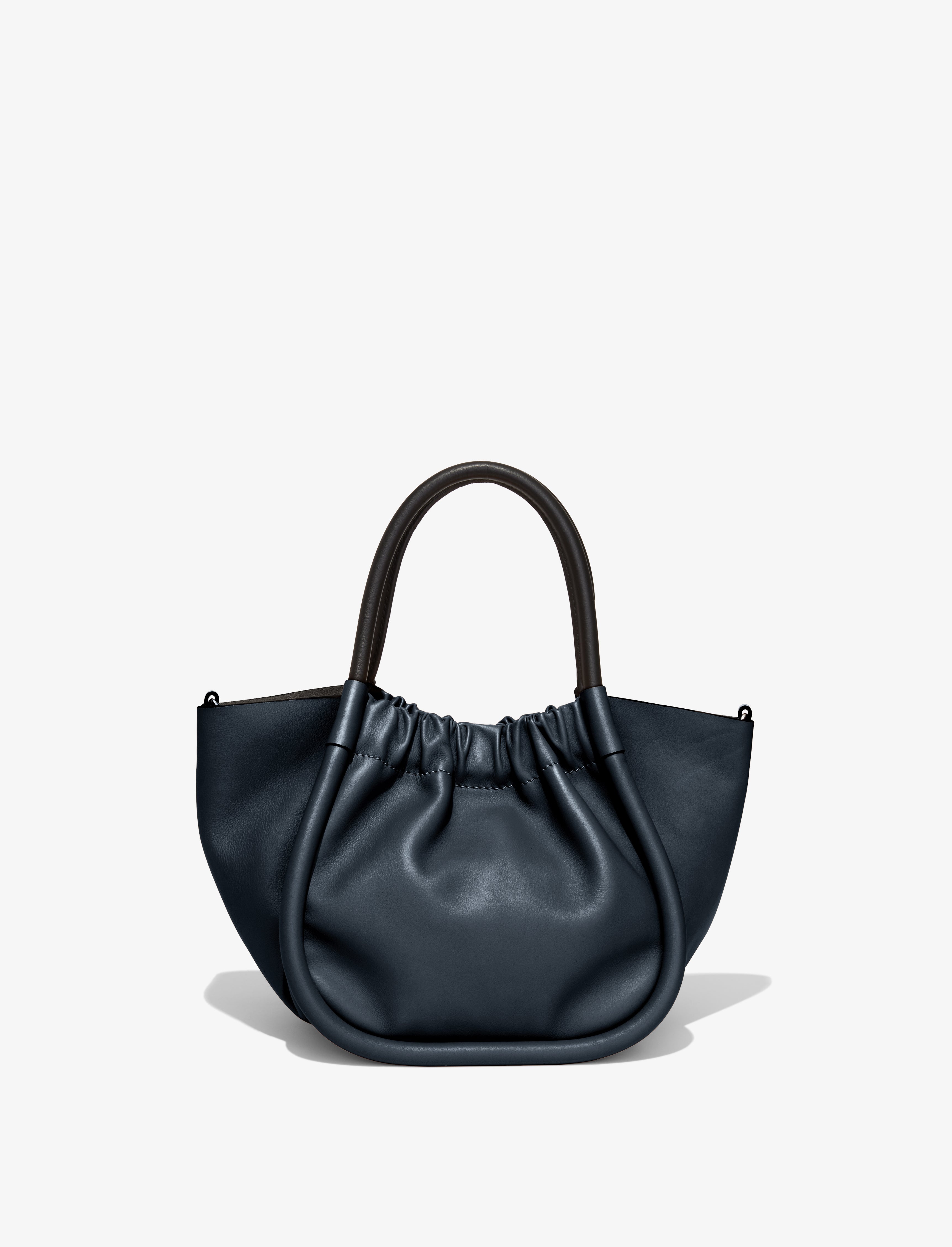 Small Ruched Crossbody Tote 4