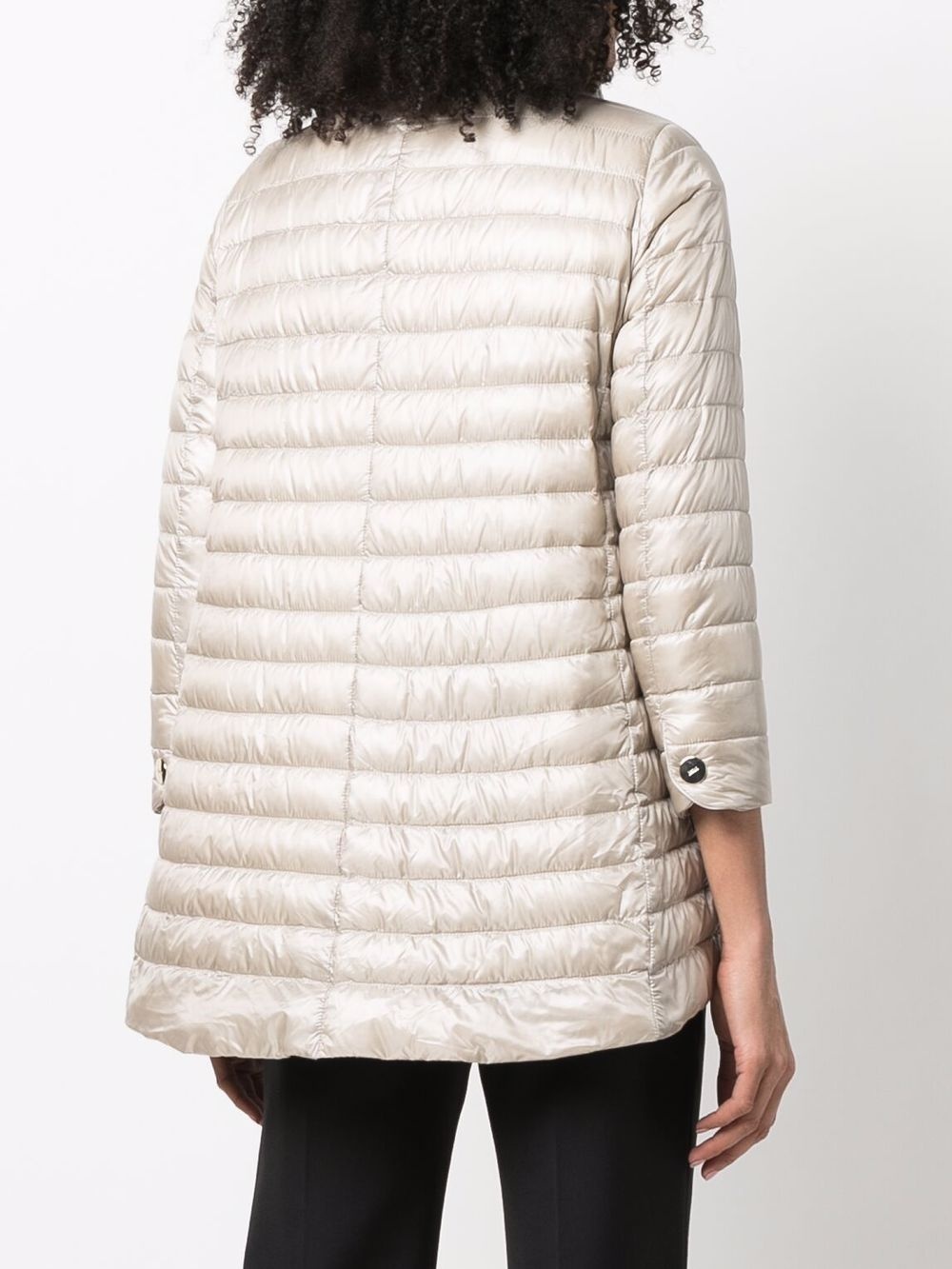 Herno Women Nylon Midi Down Jacket - 4