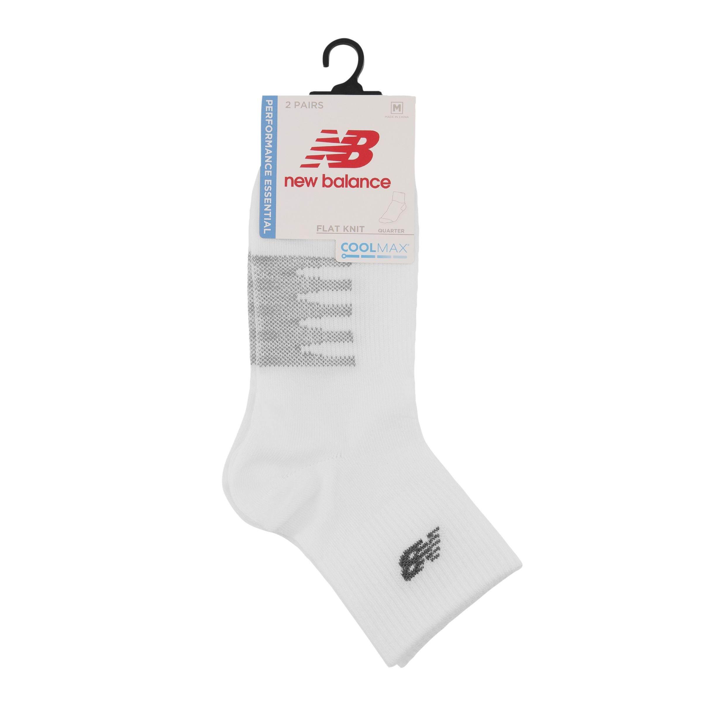 Coolmax Thin Quarter Socks 2 Pack - 3