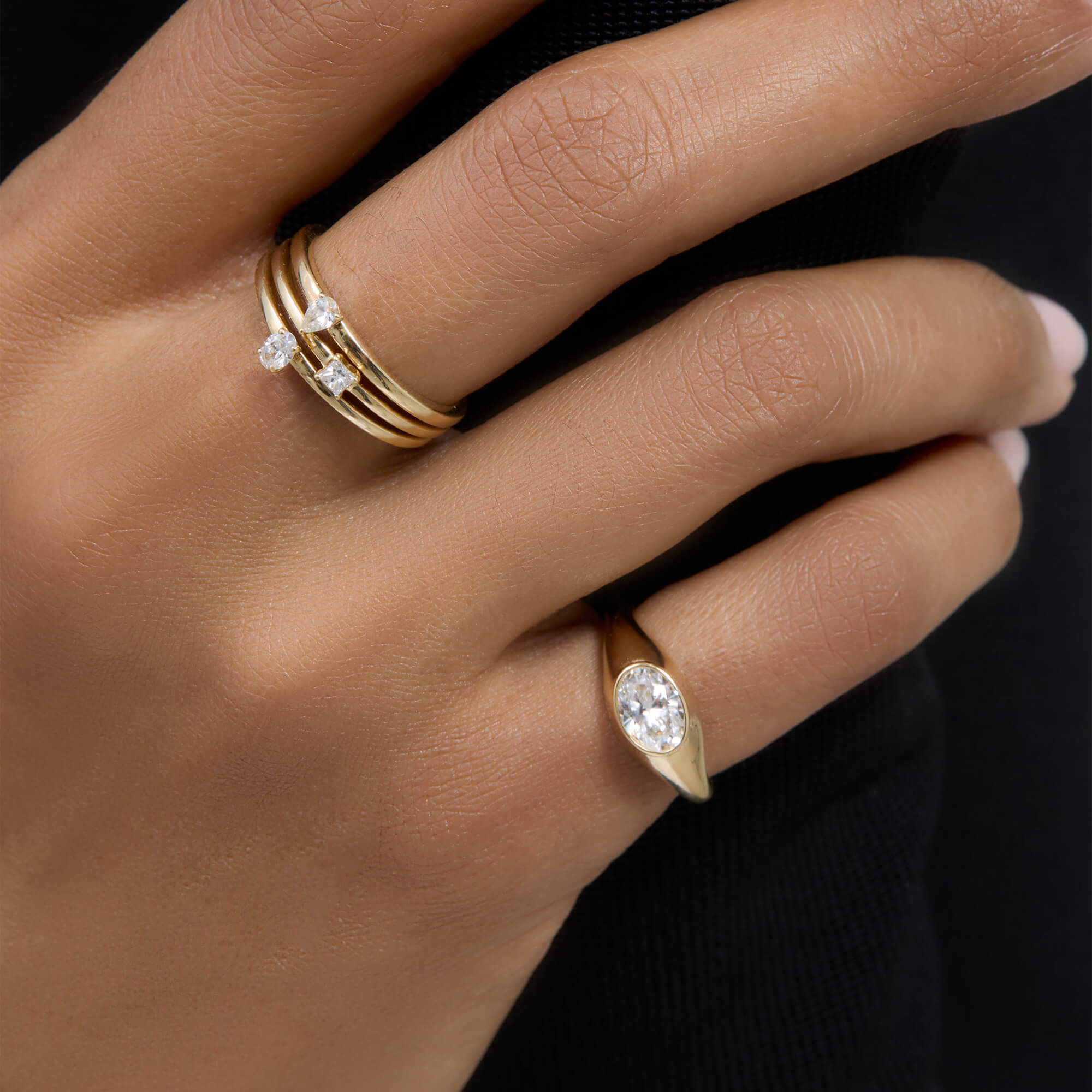 Birthstone Icon Pinky Ring - 6
