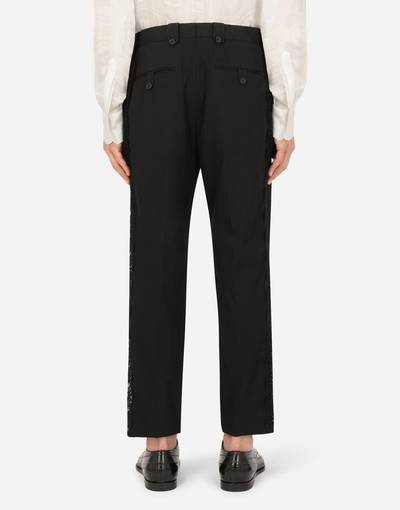 Dolce & Gabbana Pants with lace side bands outlook