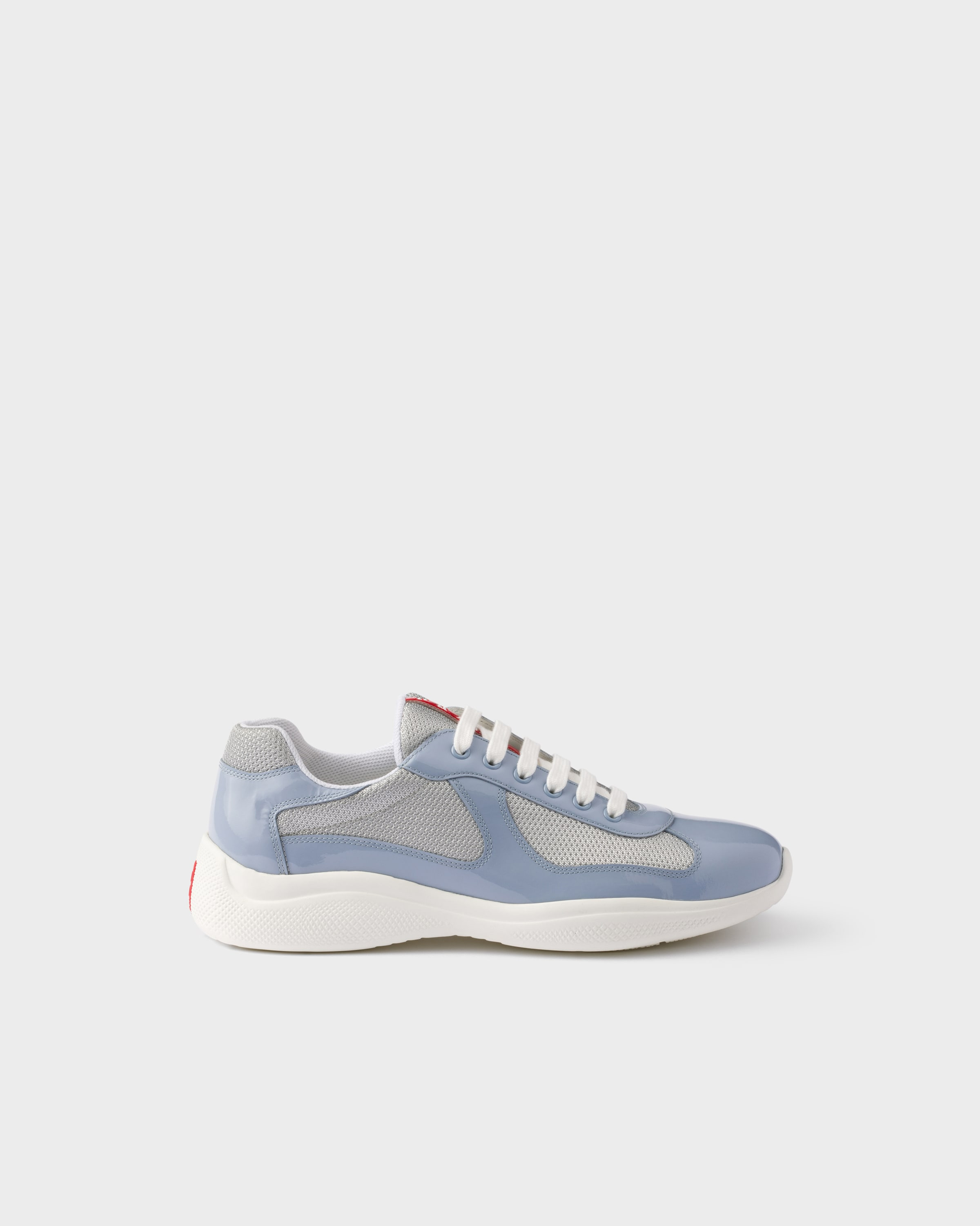 Patent leather and technical fabric Prada America's Cup sneakers - 2