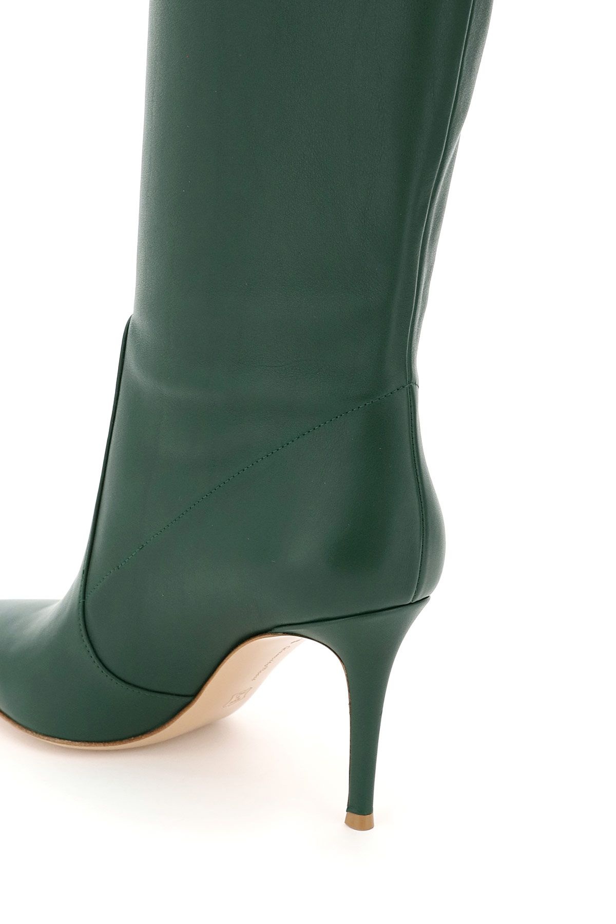 LEATHER HEELED BOOTS - 4