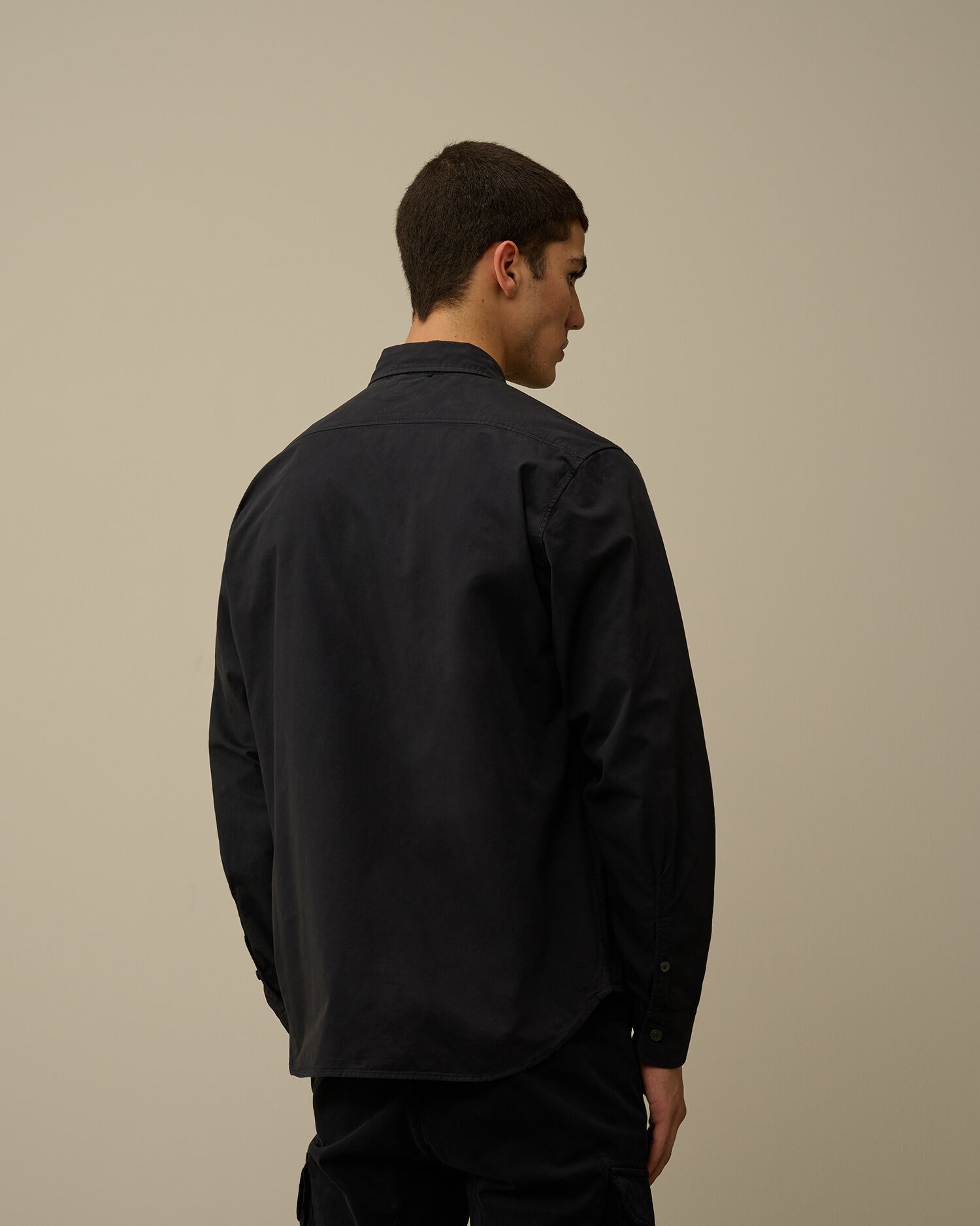 Organic Gabardine Buttoned Lens Shirt - 3