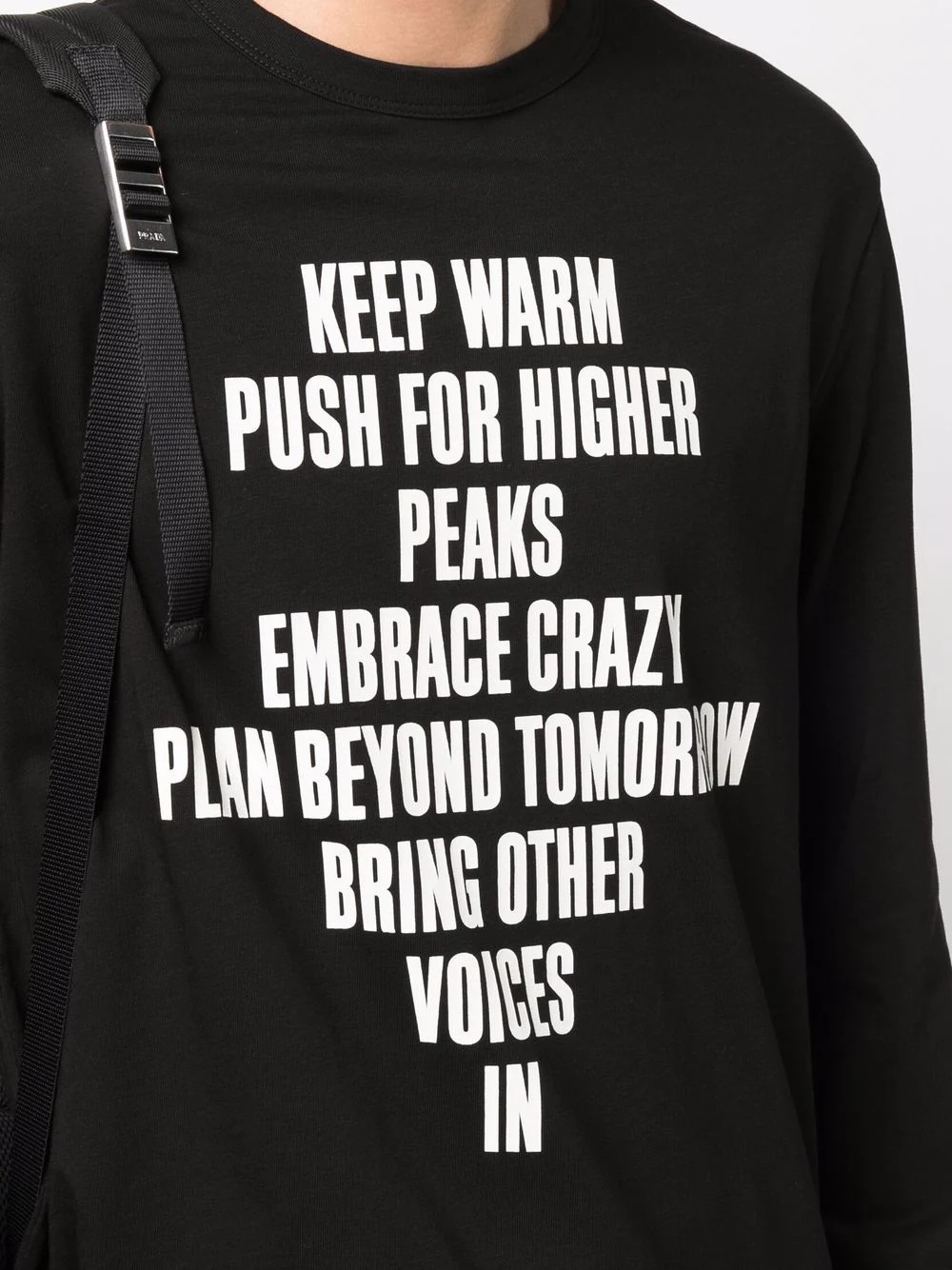 slogan-print sweatshirt - 5