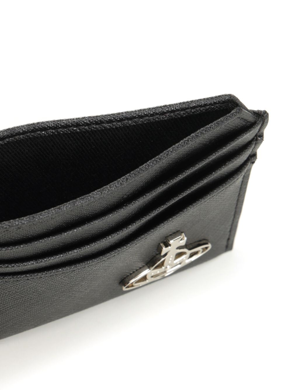 Slim Card Holder Small Leather Goods Black - 4
