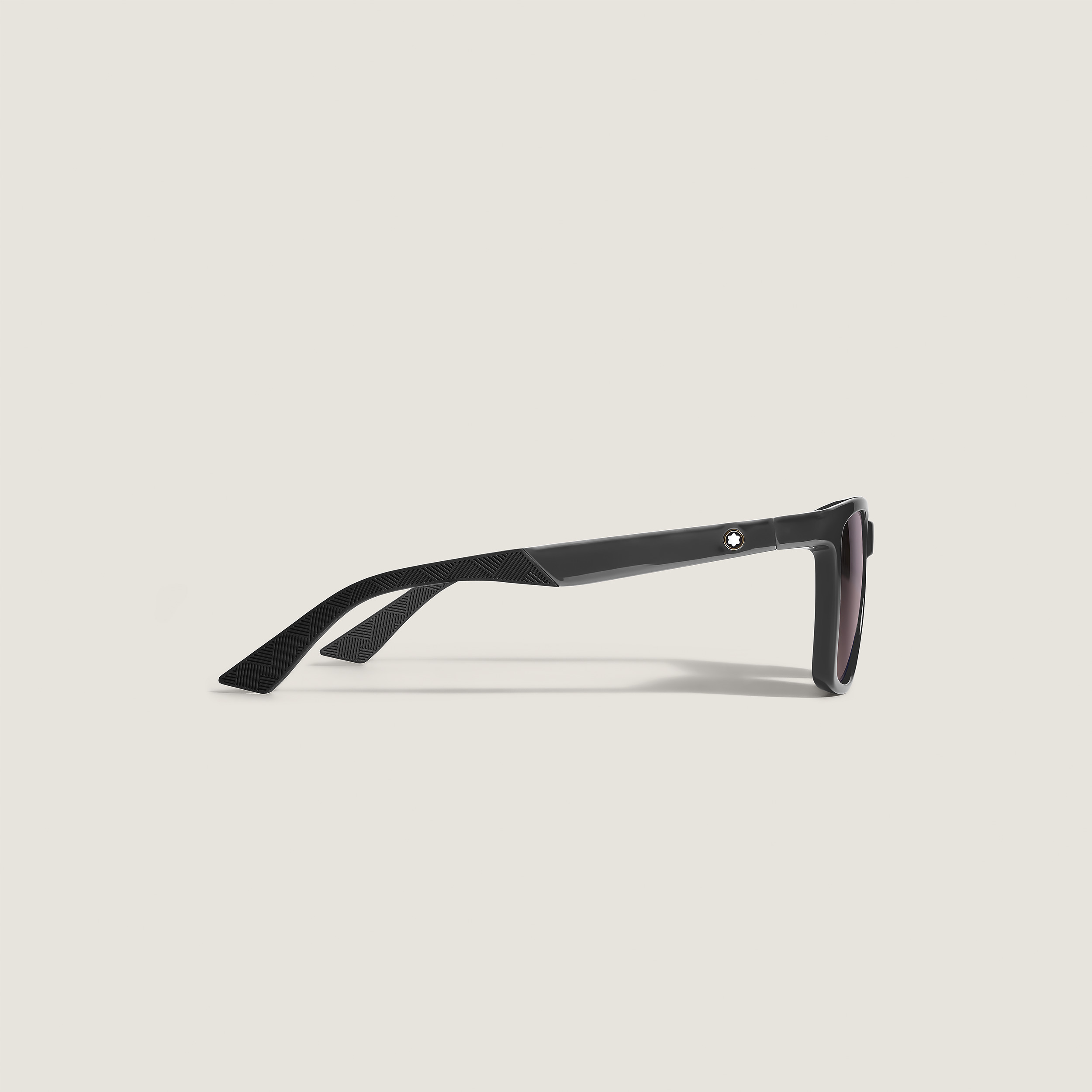 Squared Injected Black Frame Sunglasses - 2