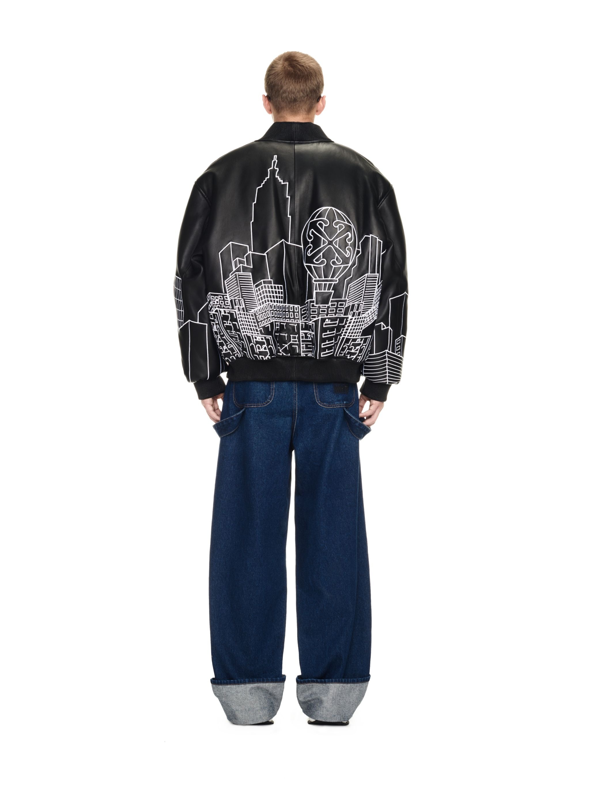 Skyline Leather Over Varsity - 4