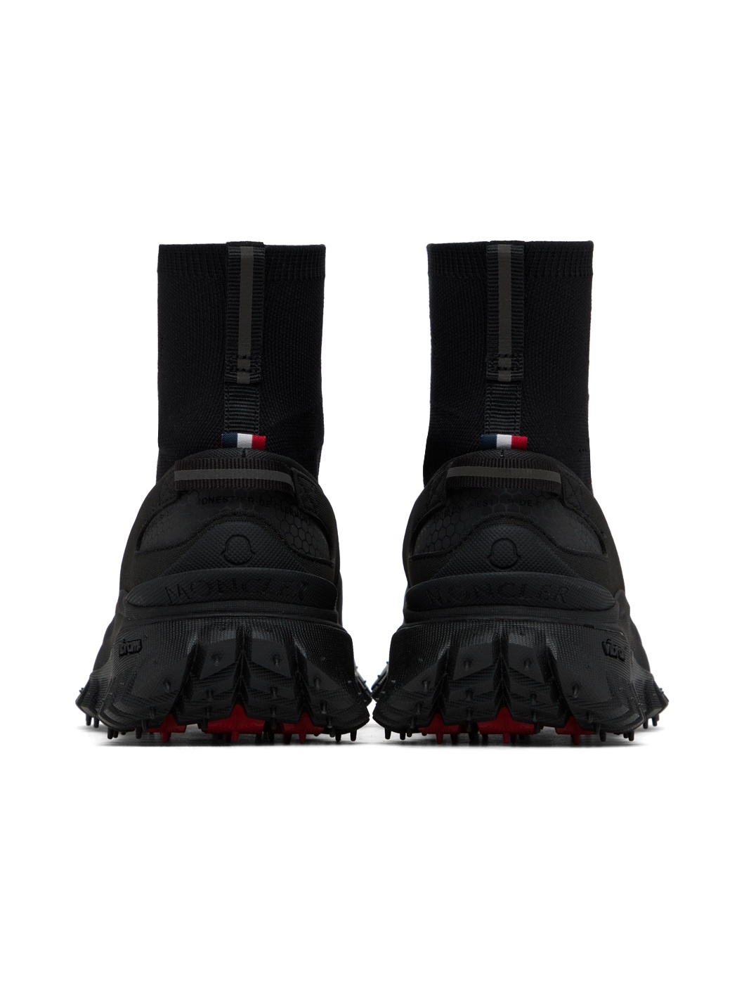 Black Trailgrip Knit High Top Sneakers - 2