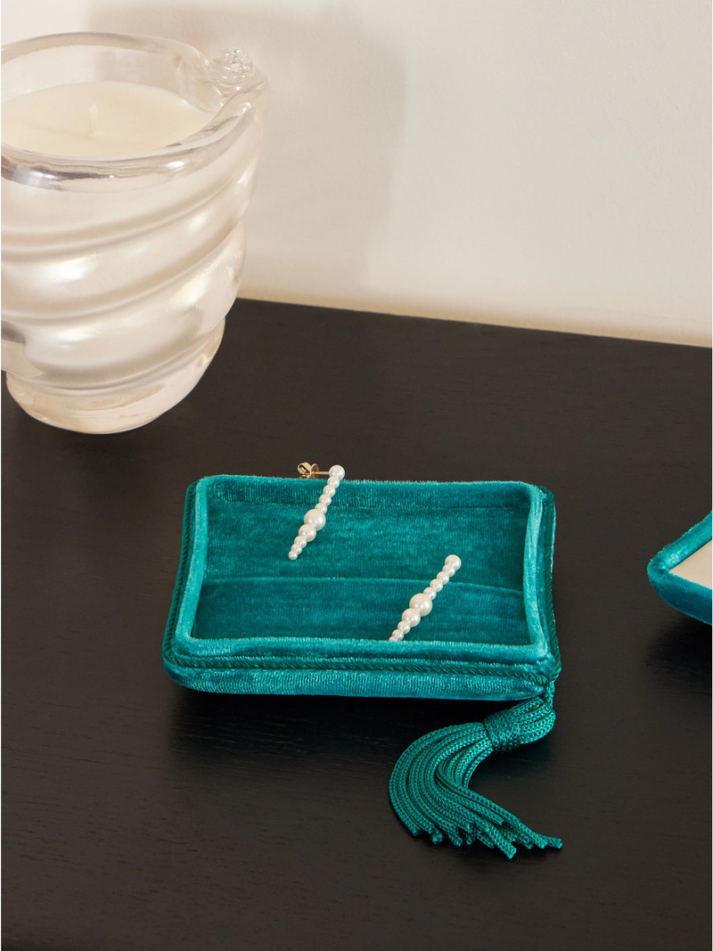 SOPHIE BILLE BRAHE Small Velvet Jewelry Box outlook