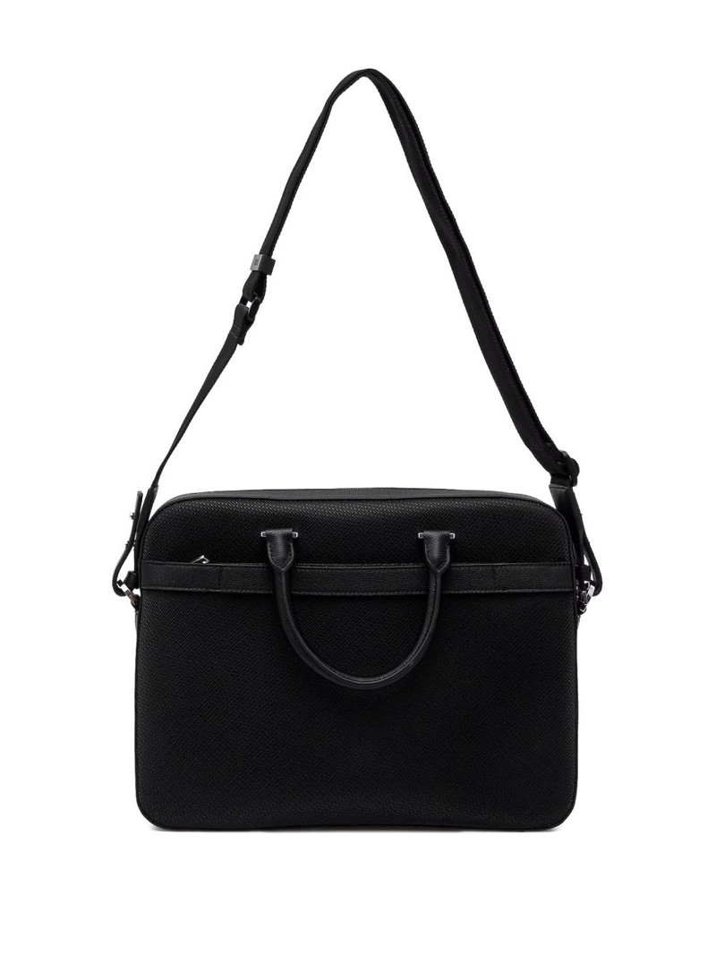 BOSS textured briefcase outlook