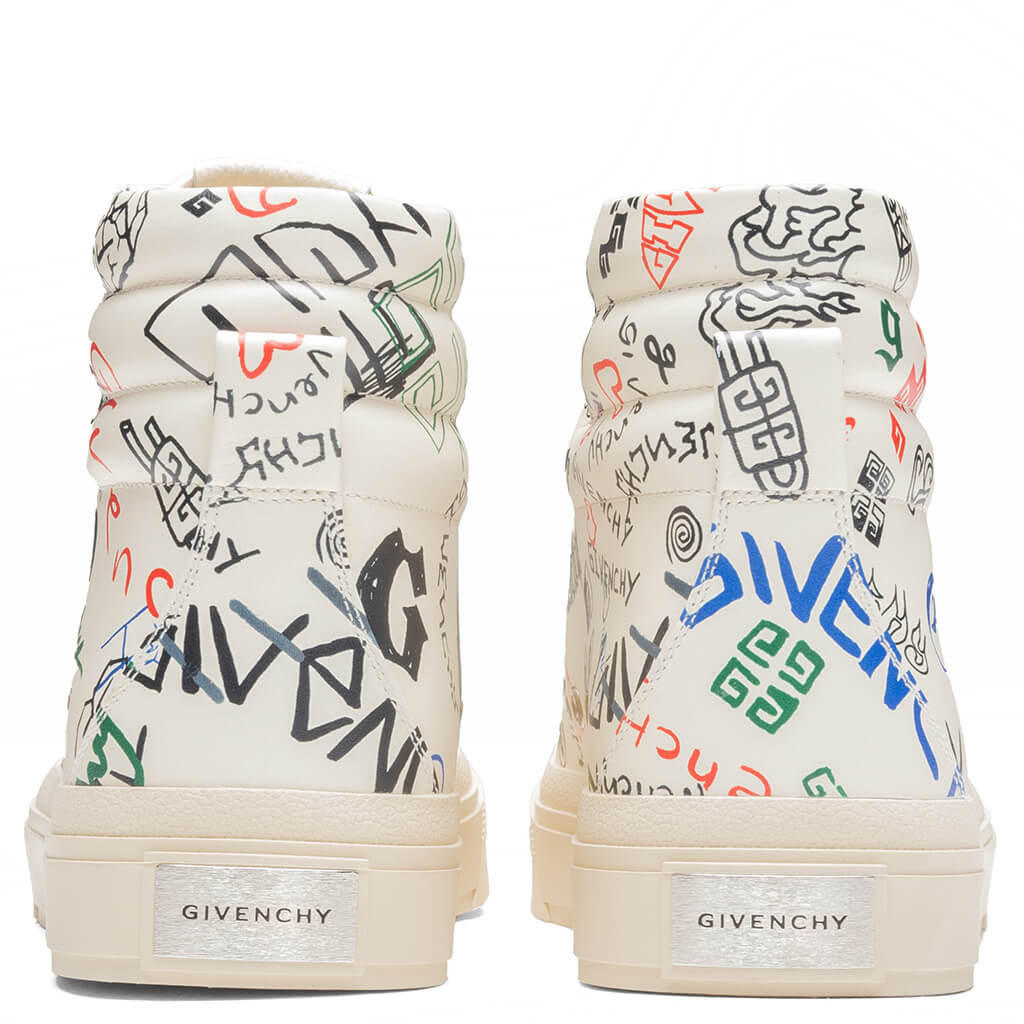 GIVENCHY CITY HIGH TOP SNEAKER - MULTICOLORED - 4