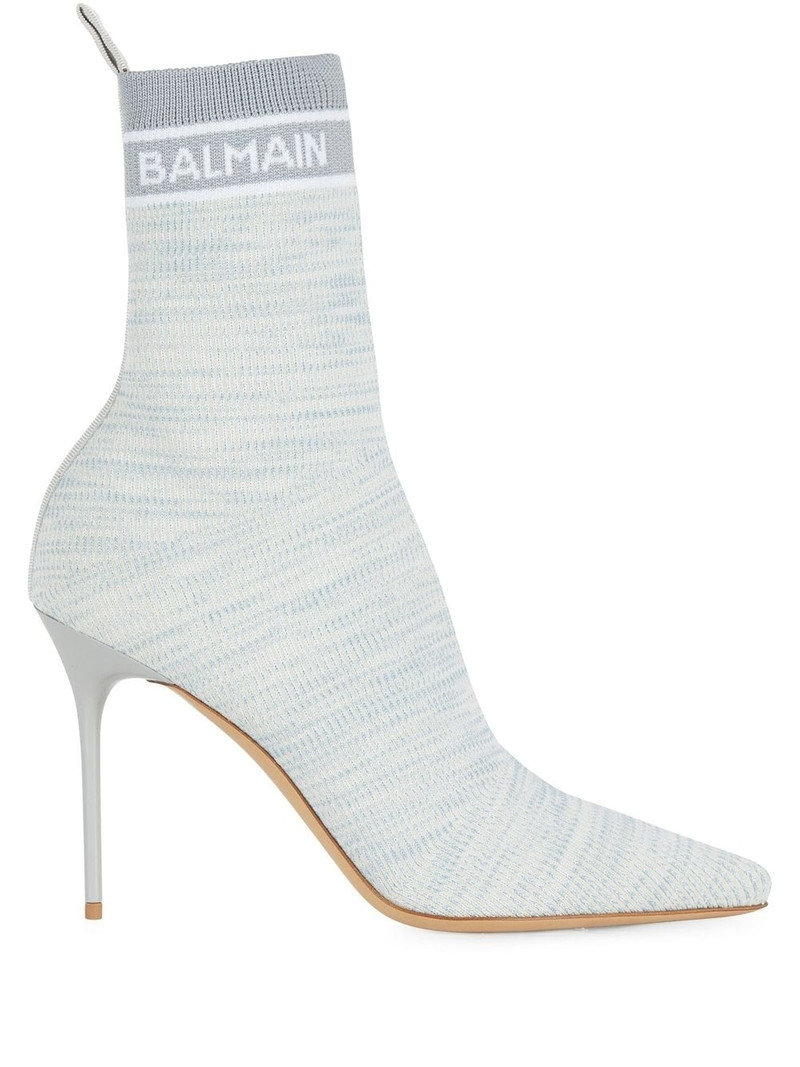 Skye 95mm knit ankle boots 1