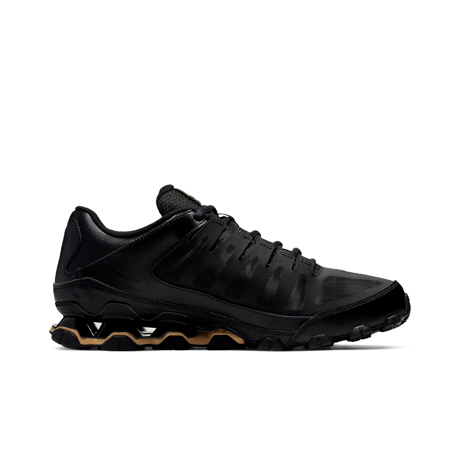 Nike Reax 8 TR Mesh 'Black Metallic Gold' 621716-020 - 2