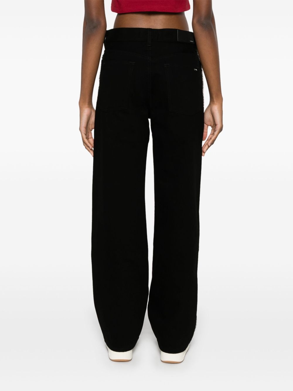 Crystal Stripe jeans - 4