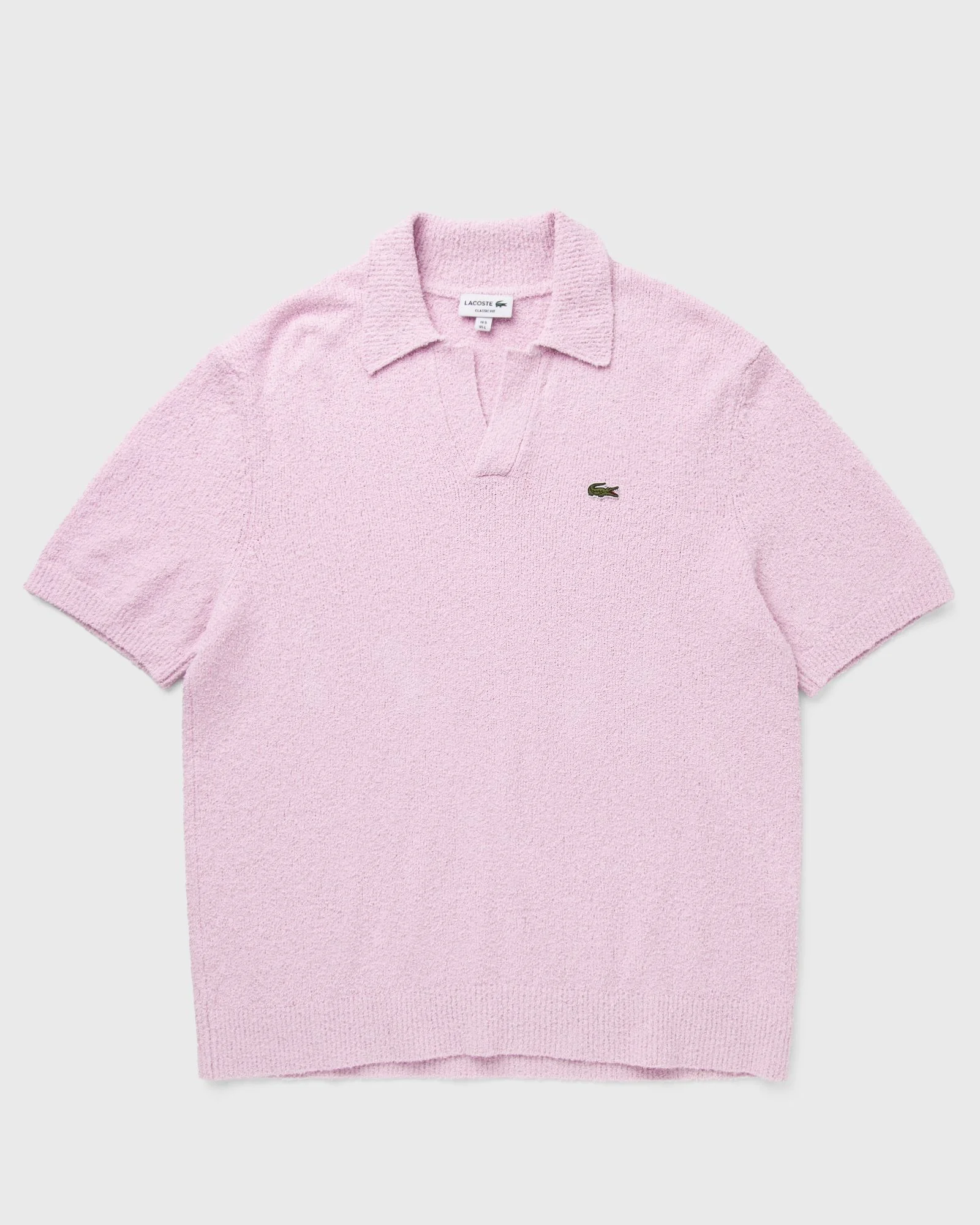 Classic Fit BouclÒ Knit Polo Shirt - 1