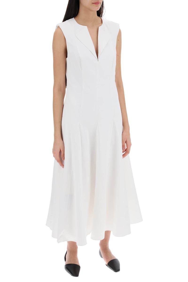 Roland Mouret COTTON POPLIN MIDI DRESS IN - 2