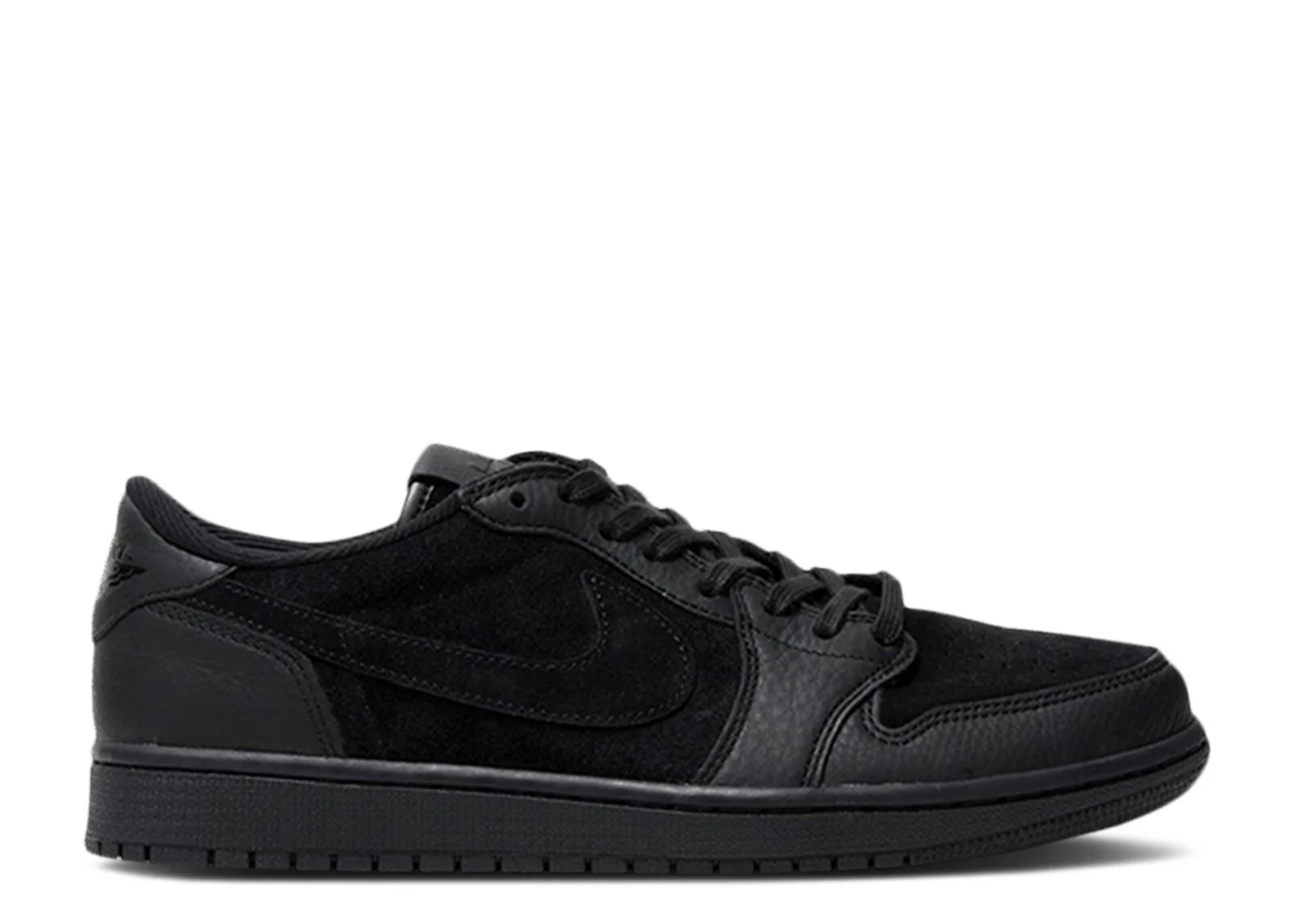 JORDAN 1 RETRO LOW OG PREMIUM 'TRIPLE BLACK' - 1