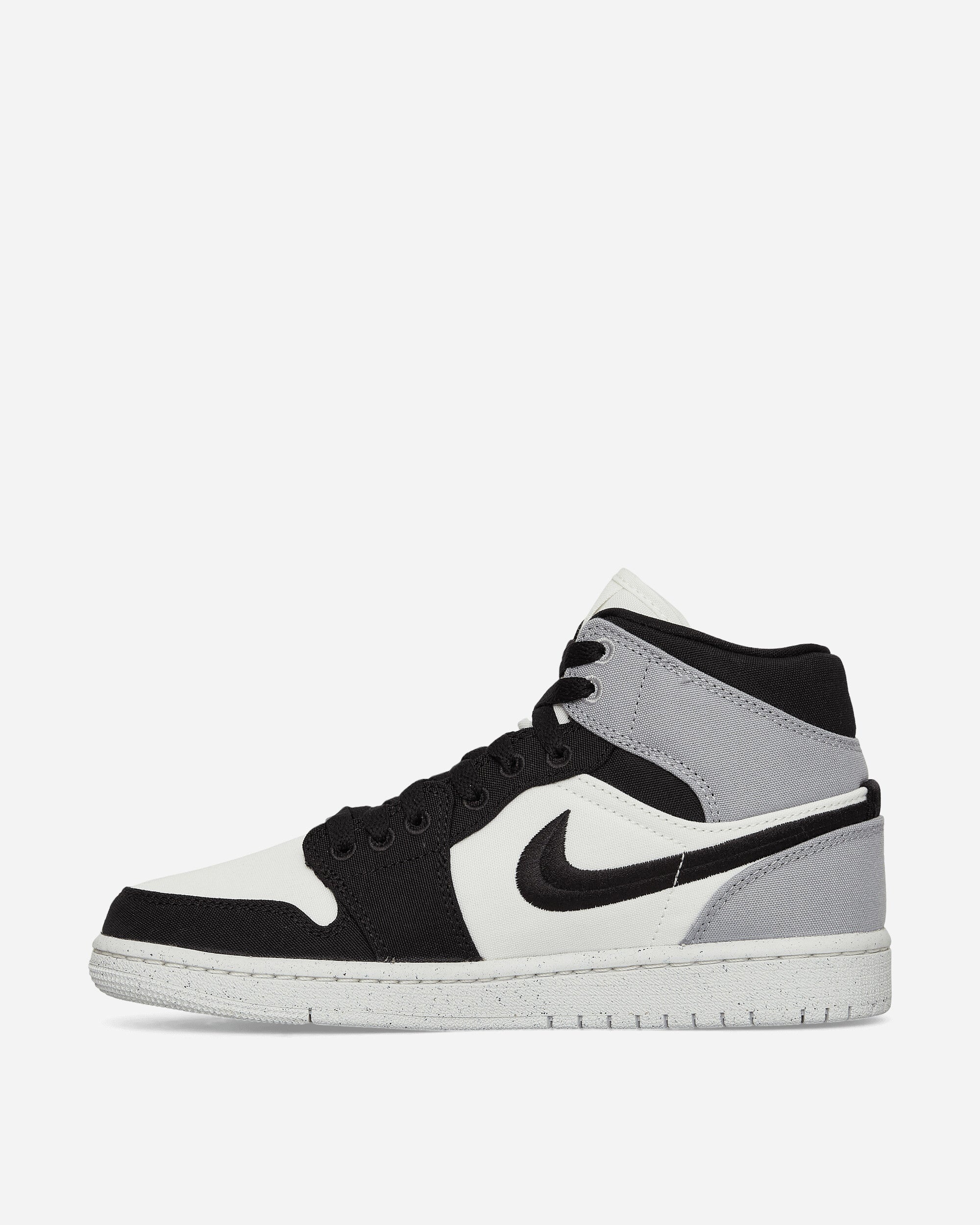 WMNS Air Jordan 1 Mid SE Sneakers Light Steel Grey - 4