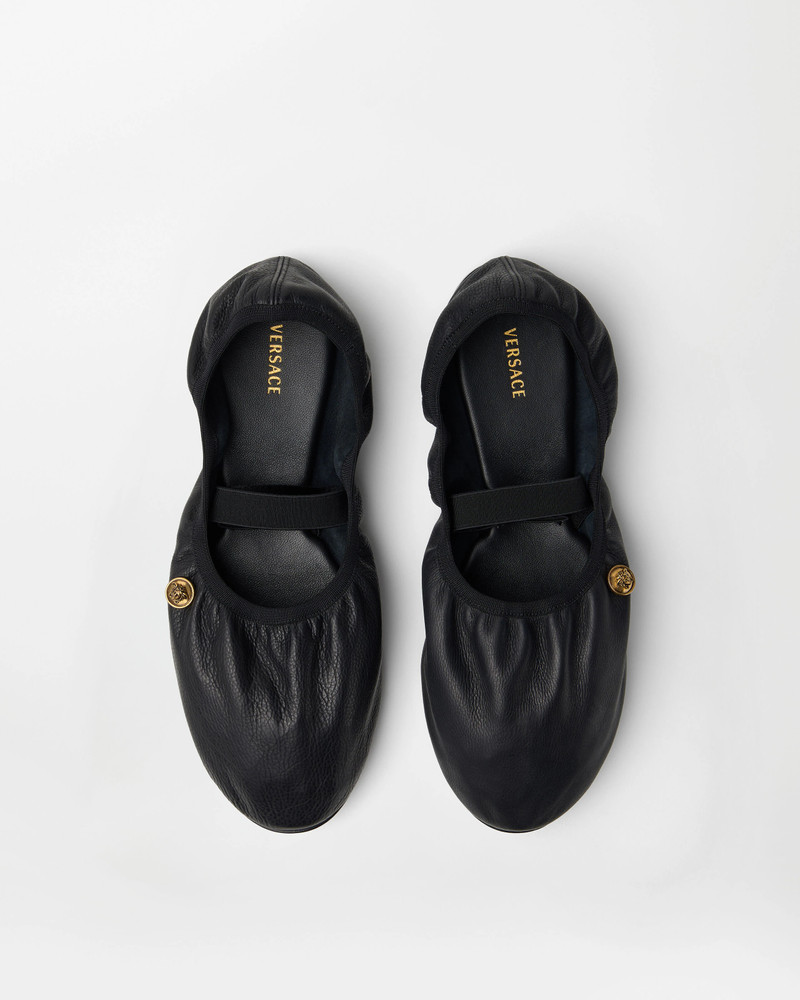 VERSACE Guanto Nappa Ballerinas outlook
