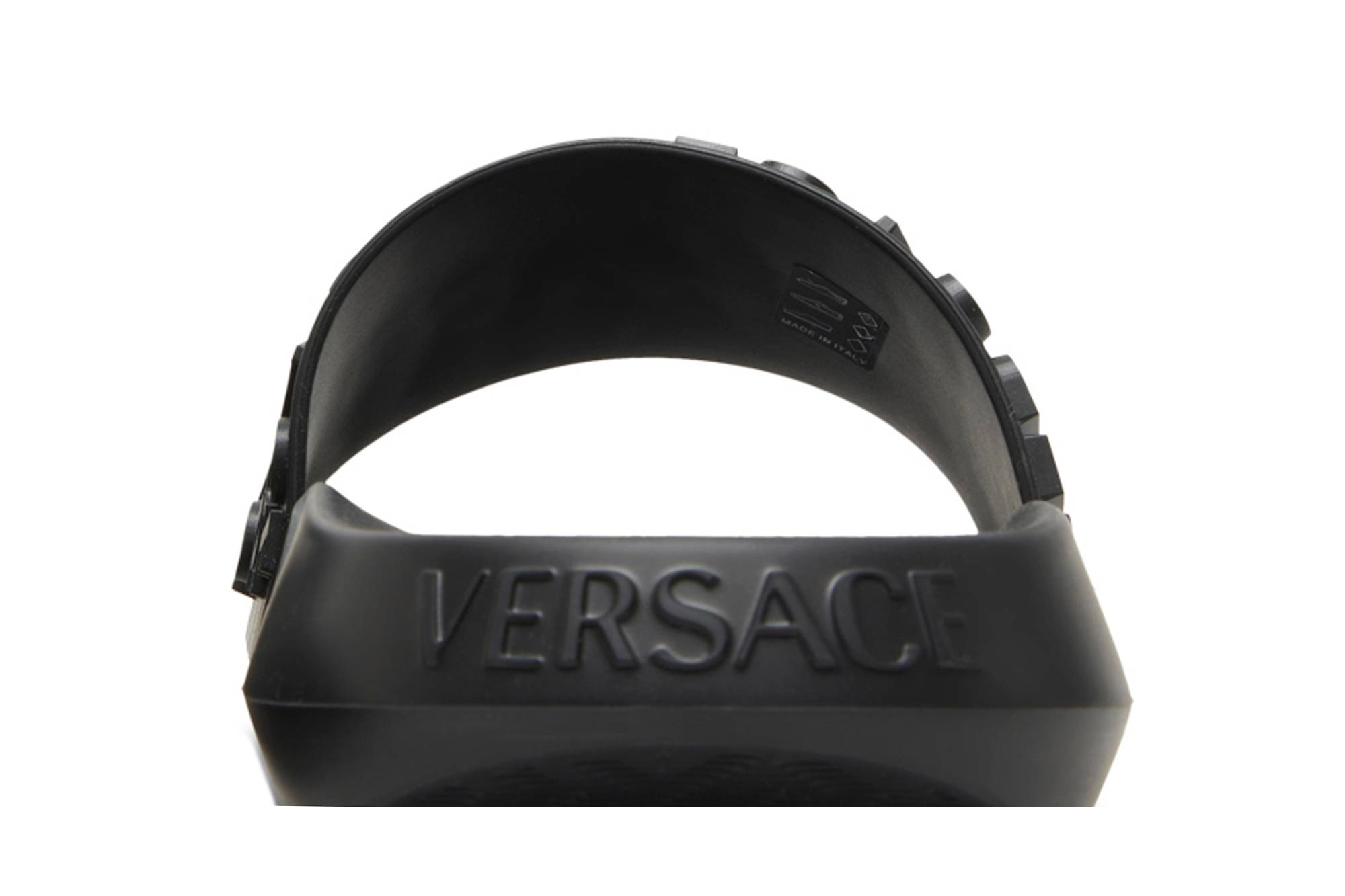 Versace Slide 'Allover Logo - Black' - 7