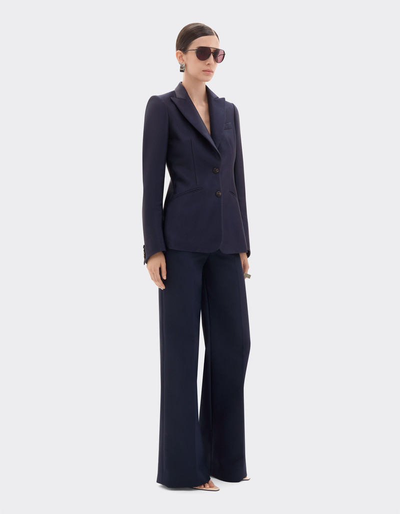 Technical gabardine trousers 3