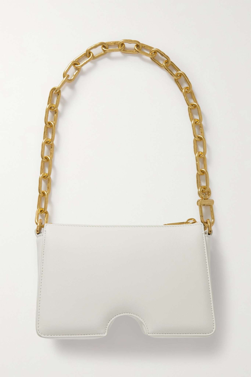 Burrow 20 cutout leather shoulder bag 3