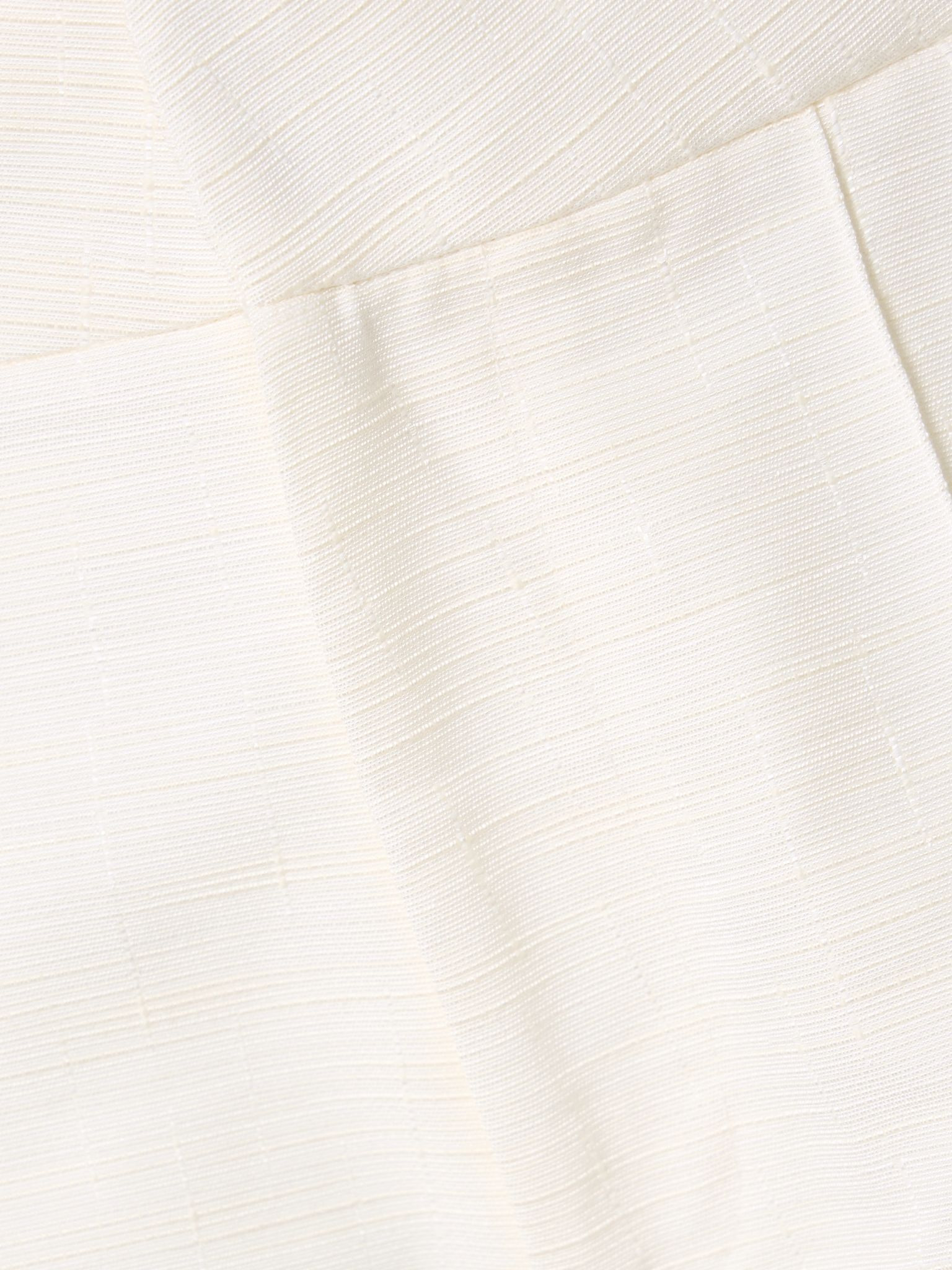 Yoshitomo pleated cotton-blend faille straight-leg pants Ecru - 5