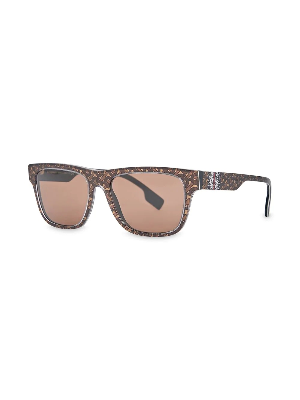 Monogram Stripe Square Frame Sunglasses - 2