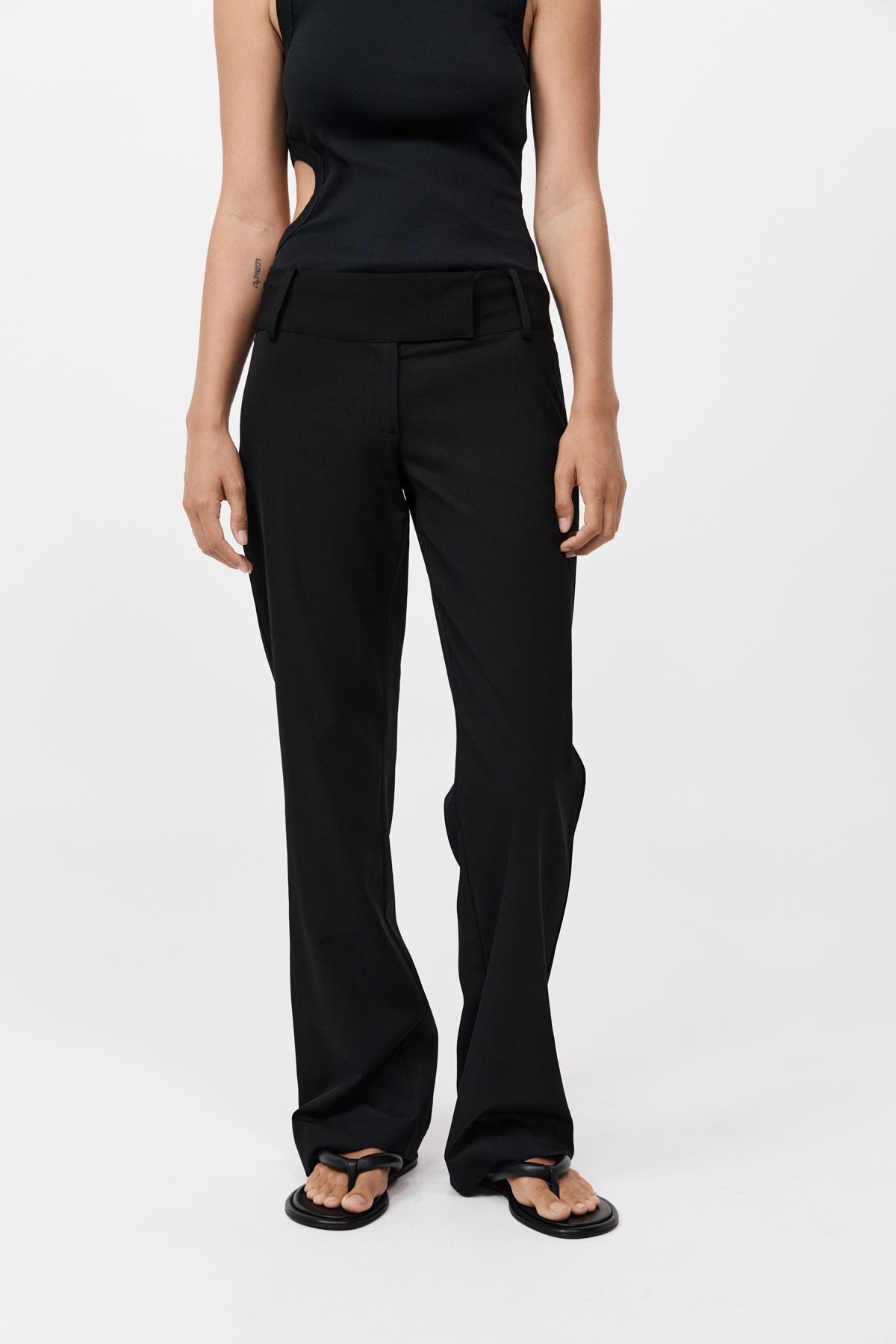 90s Relaxed Pants - Black - 3