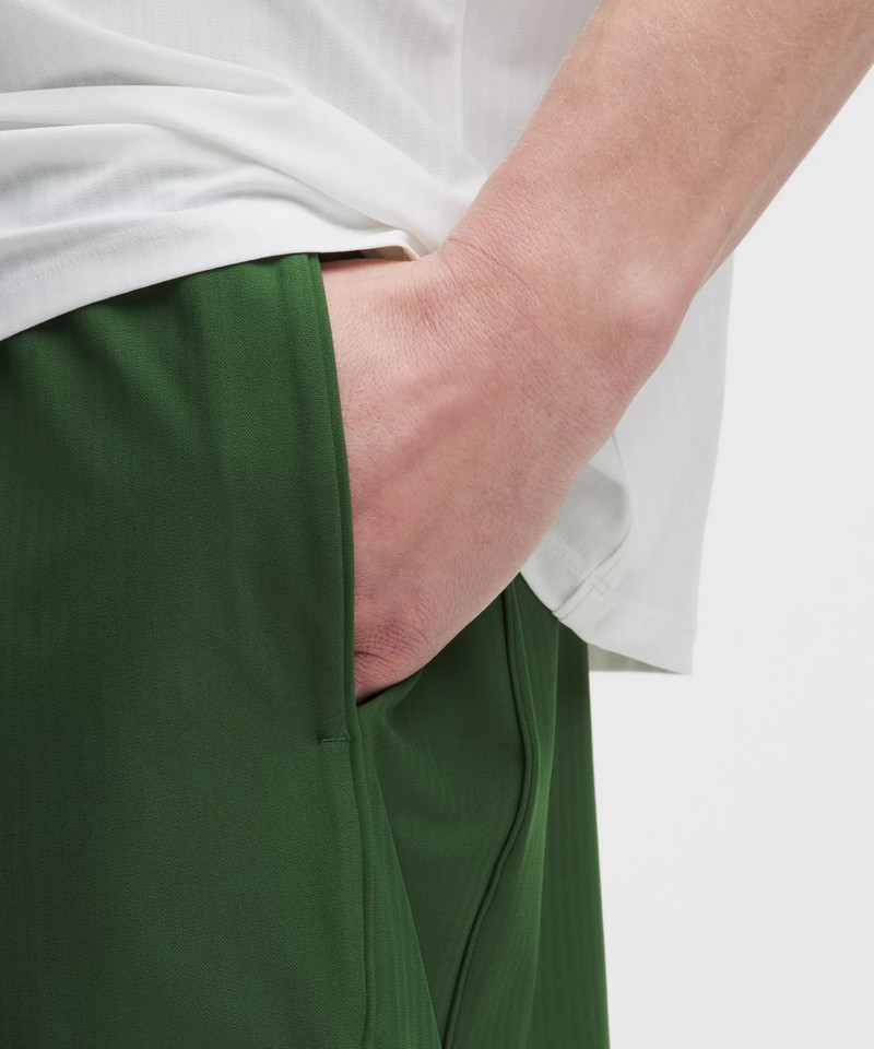 Striped Mesh Tennis Short 5" 5