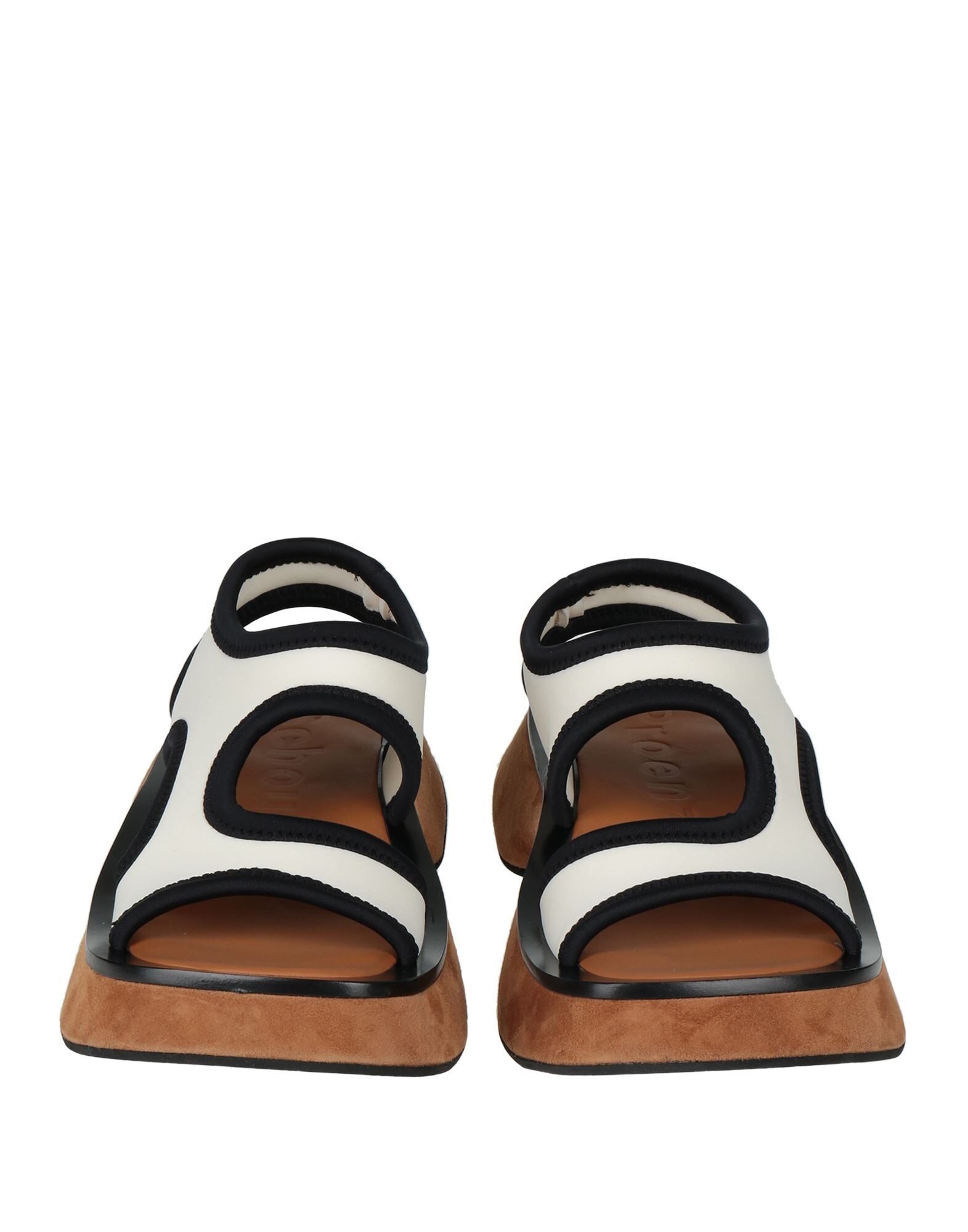 White Women's Sandals - 4