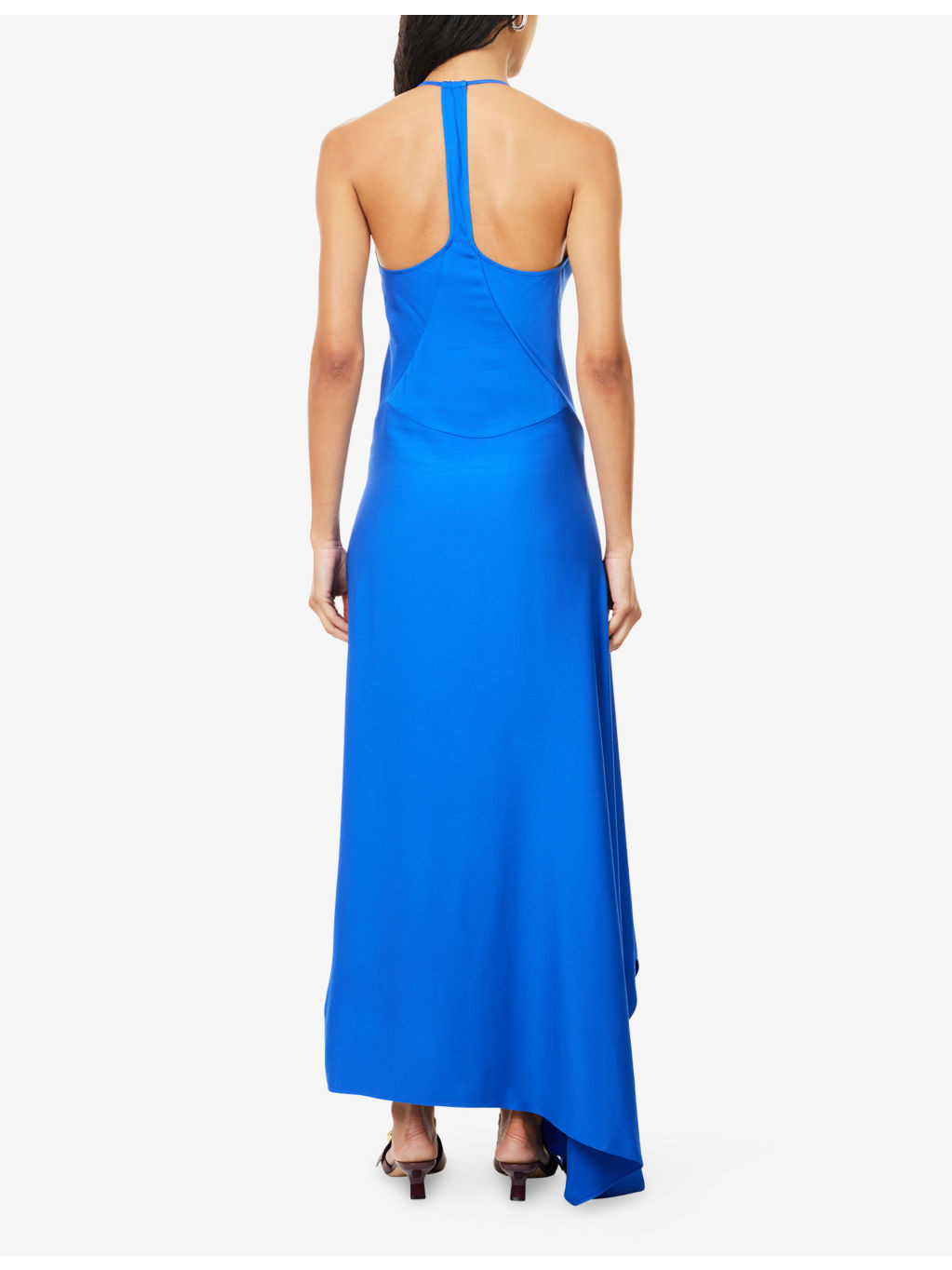 Floating Split Jersey Maxi Dress - 4