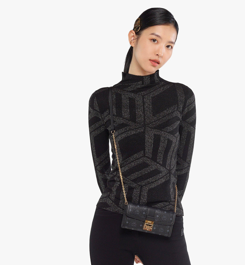 MCM Tracy Chain Wallet in Visetos outlook