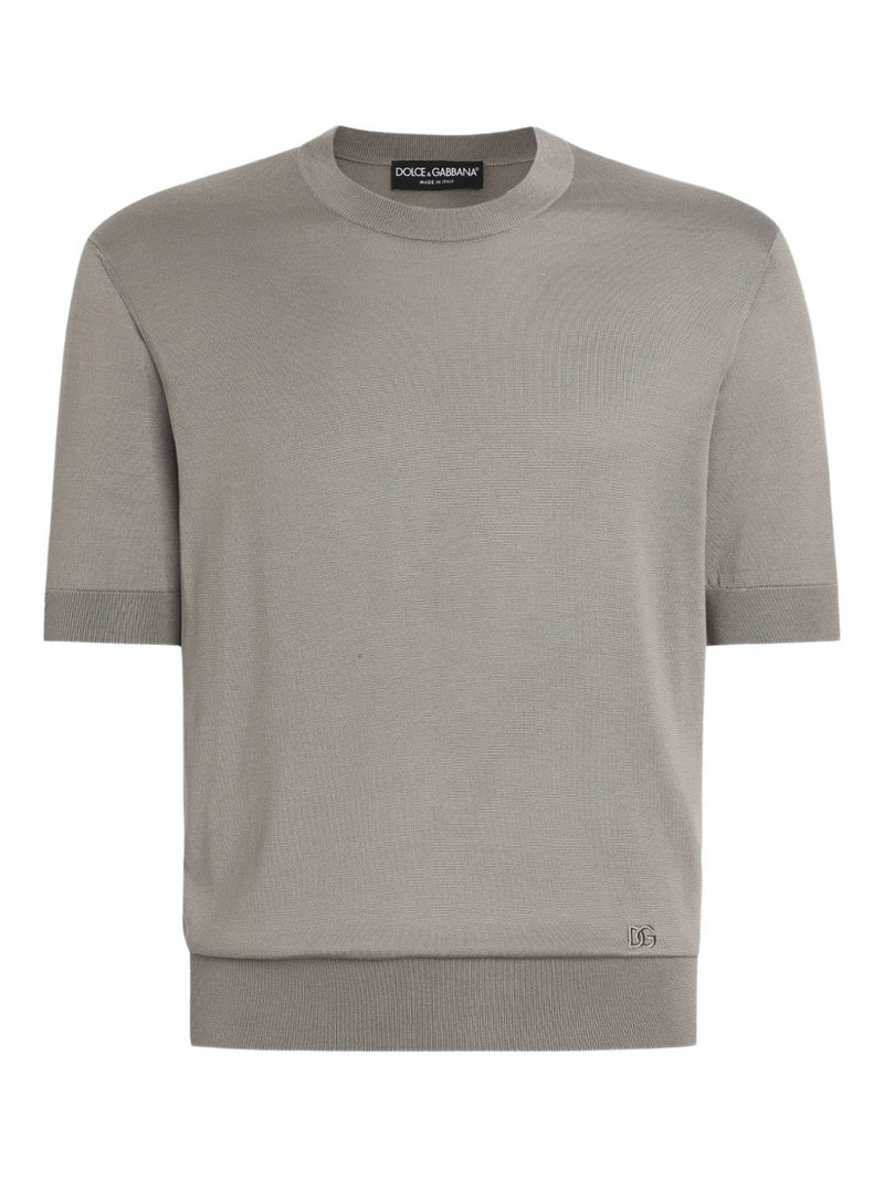 short-sleeve crew-neck T-shirt 1