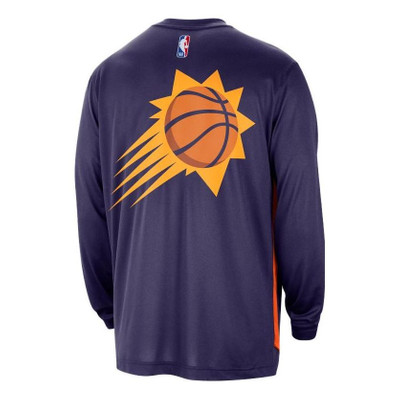 Nike Nike x NBA Dri-Fit Phoenix Suns City Edition Long Sleeve 'Purple' FB3606-535 outlook