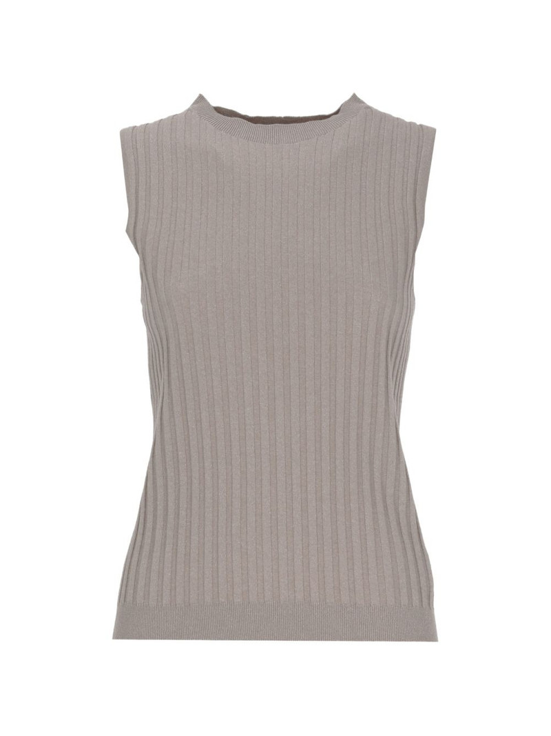 ribbed-knit tank top 1