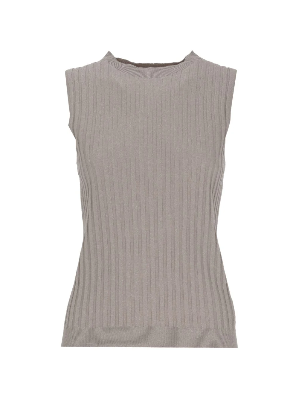 ribbed-knit tank top - 1