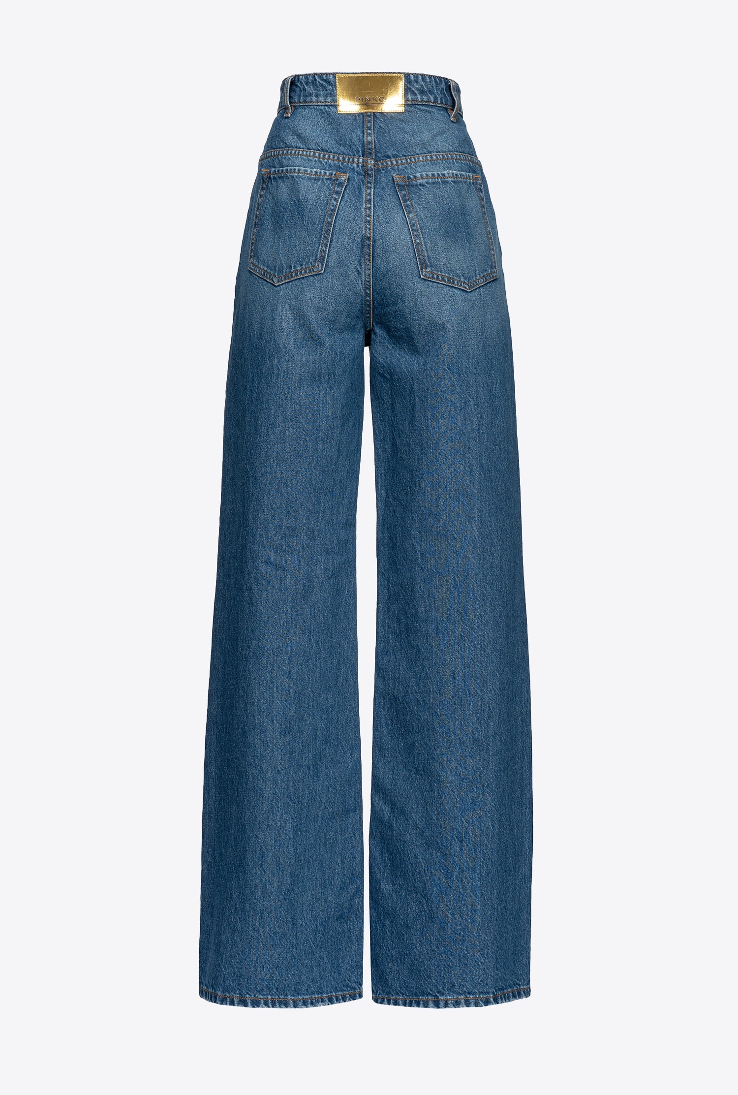 WIDE-LEG JEANS WITH JEWEL BUTTONS - 6