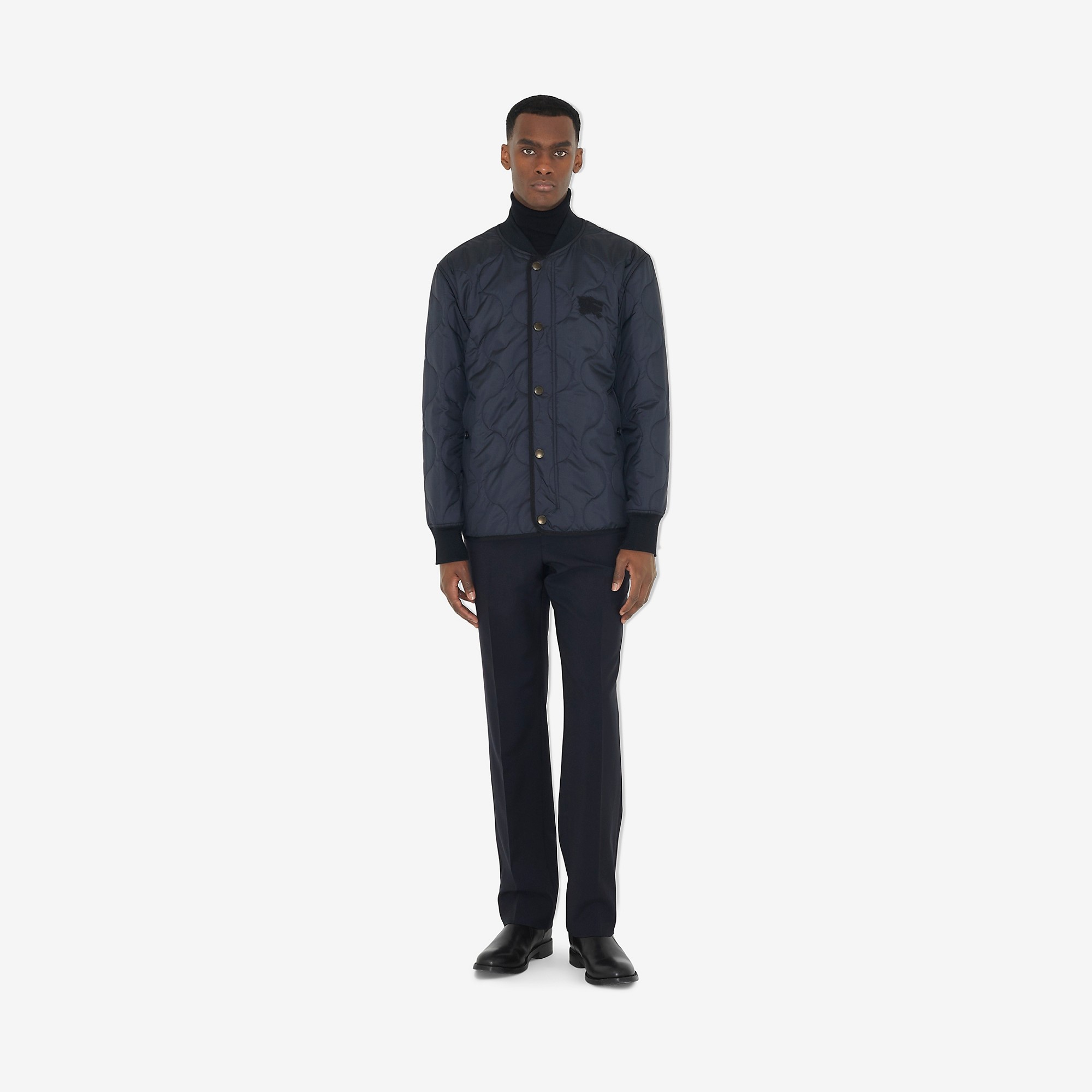 EKD Appliqué Quilted Bomber Jacket - 2