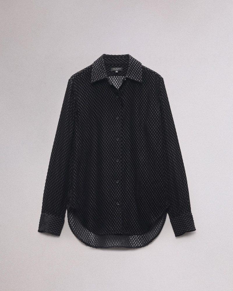 Lila Patterned Shirt - 1